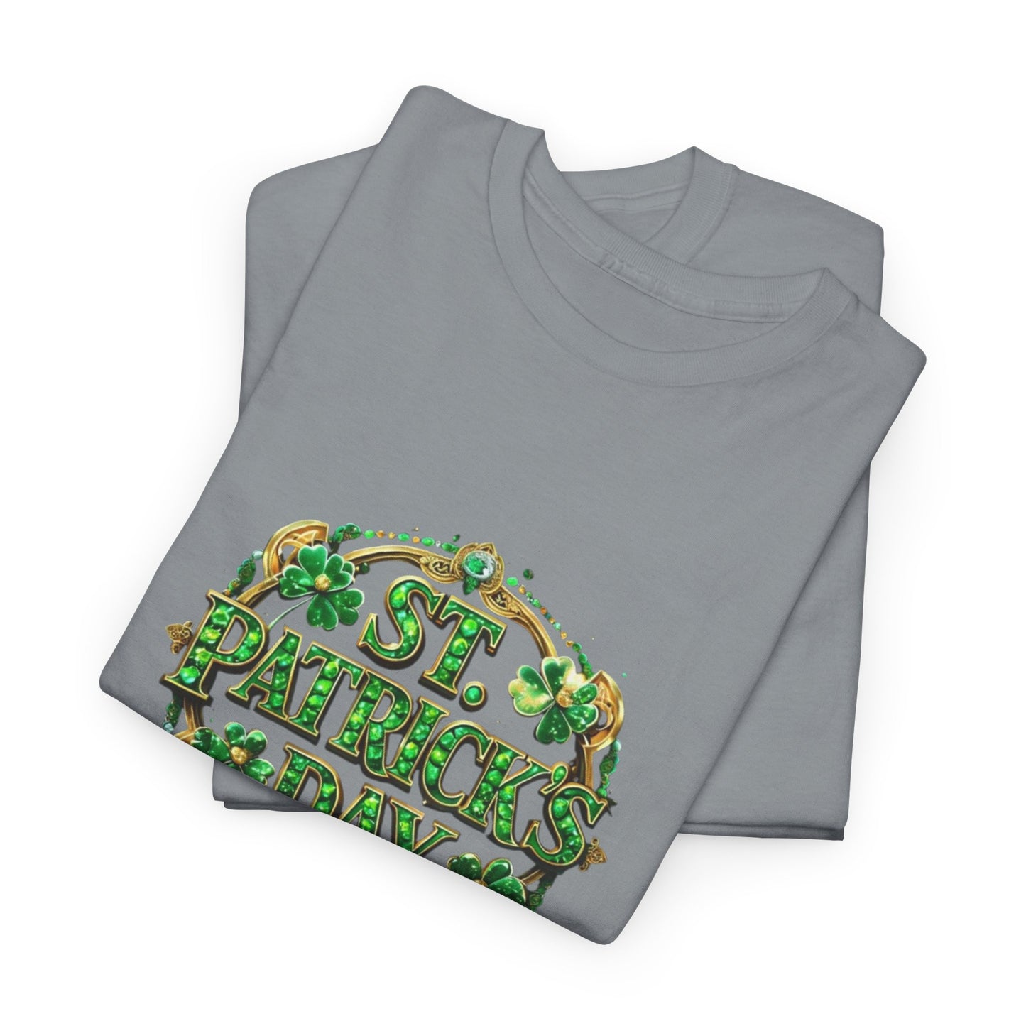 Glitzy Green Unisex Heavy Cotton Tee