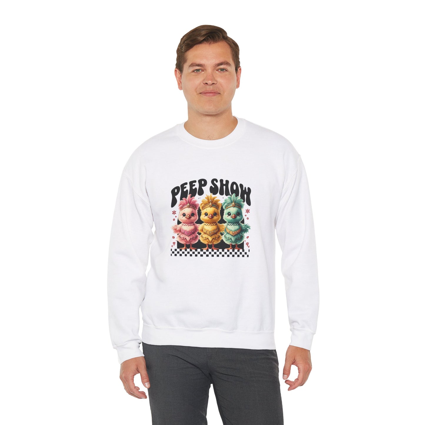 Peep Show Unisex Heavy Blend™ Crewneck Sweatshirt