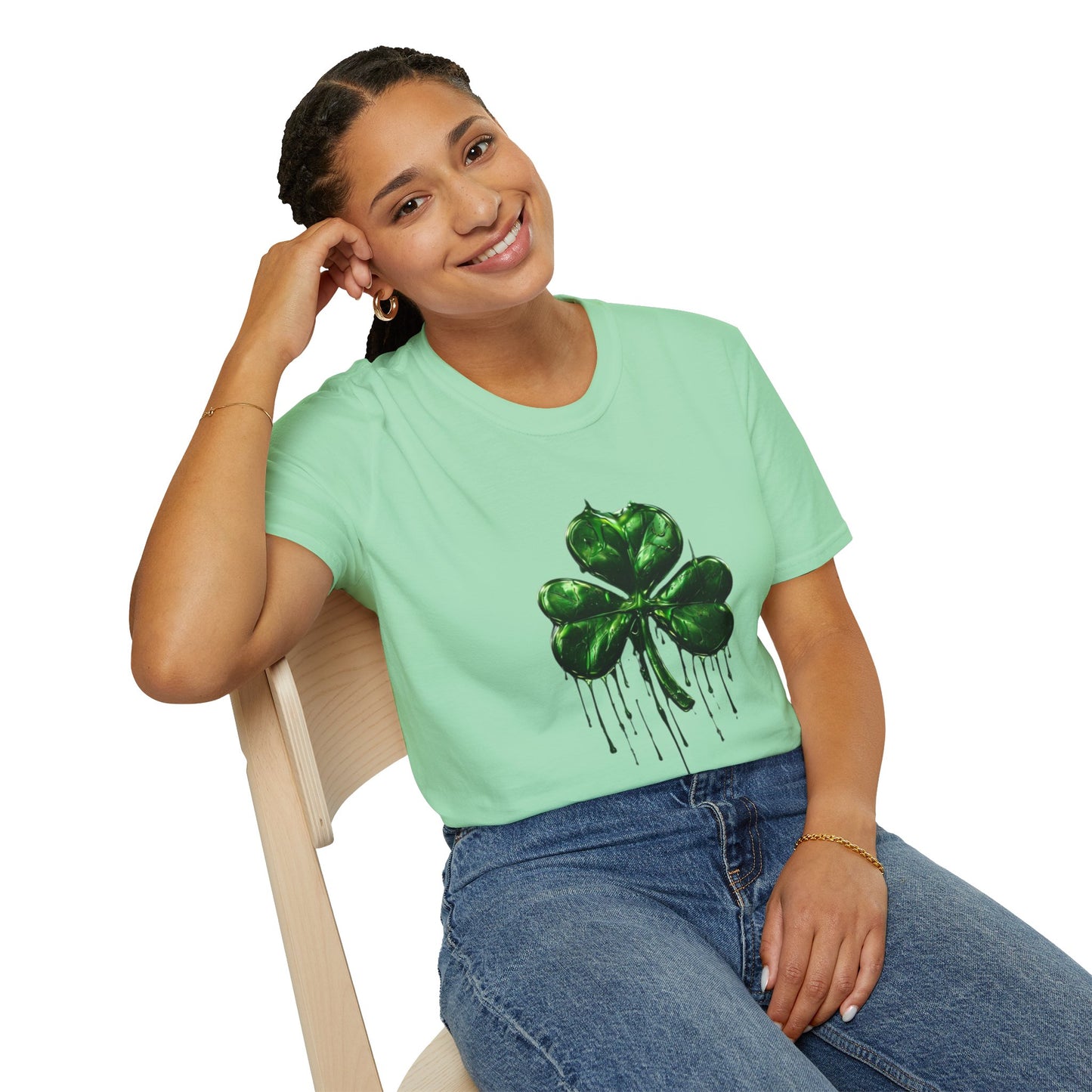 Gilded in Green Unisex Softstyle T-Shirt