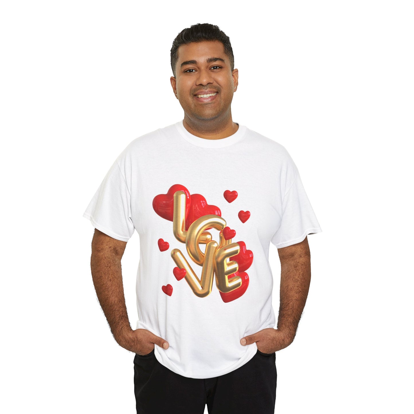 Inflatable Love Unisex Heavy Cotton Tee