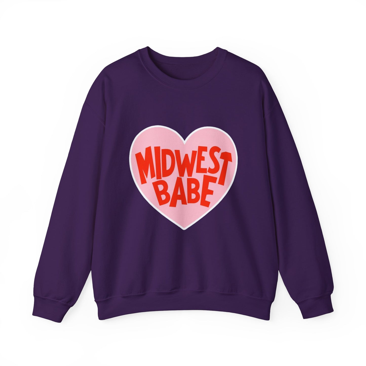 Midwest Babe Unisex Heavy Blend™ Crewneck Sweatshirt