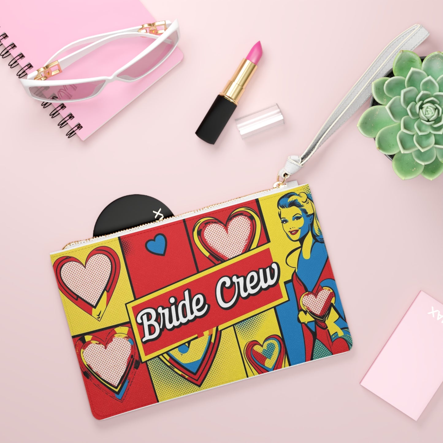 Bride Crew Clutch Bag