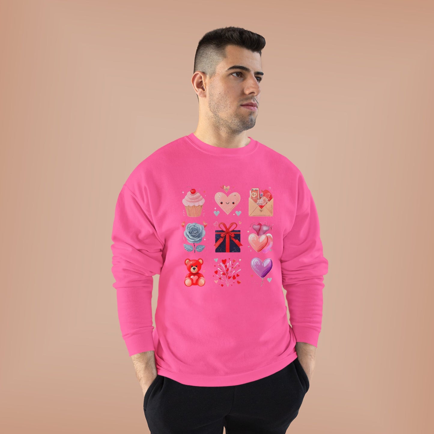 Valentine's Party Unisex EcoSmart® Crewneck Sweatshirt