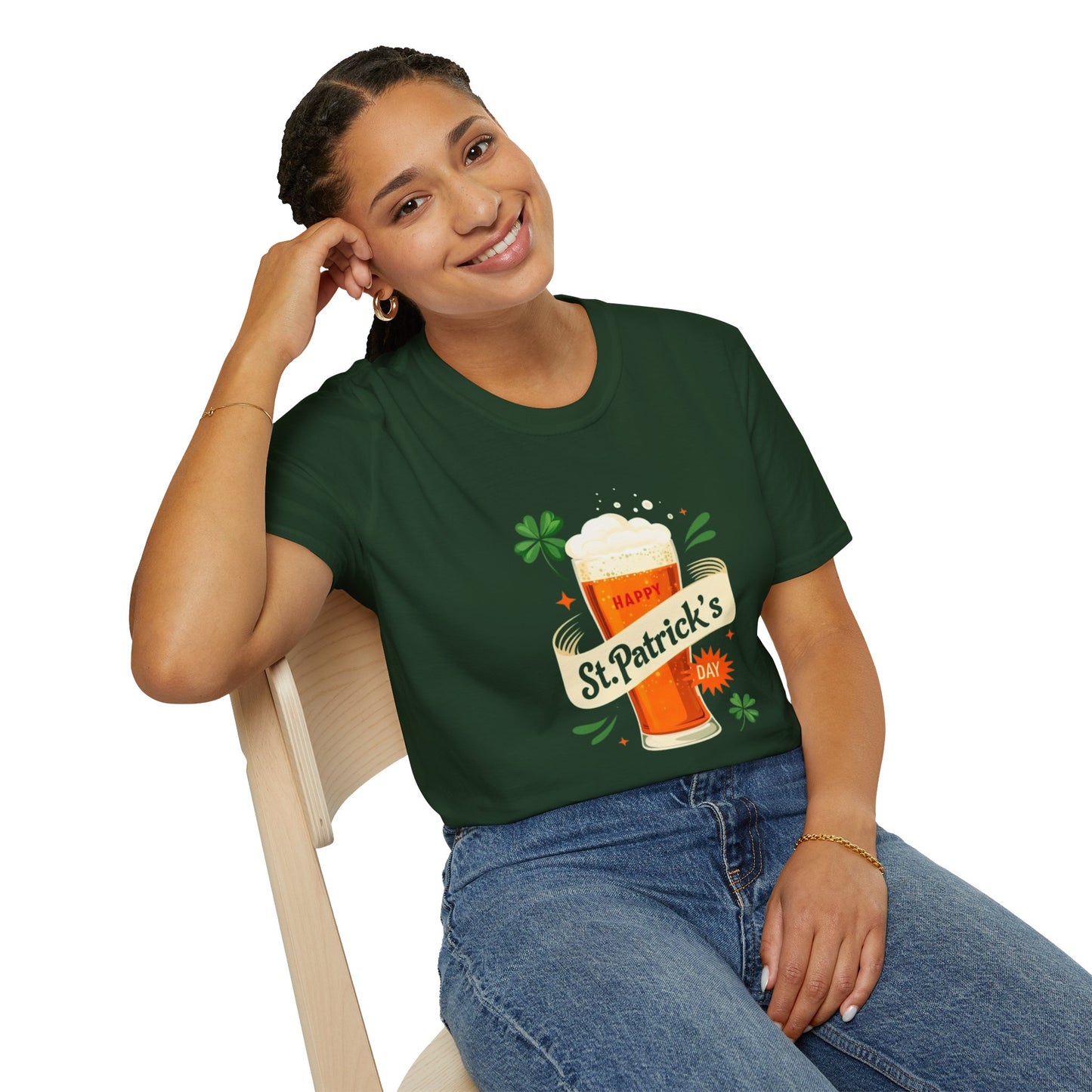 Irish You Were Beer Unisex Softstyle T-Shirt