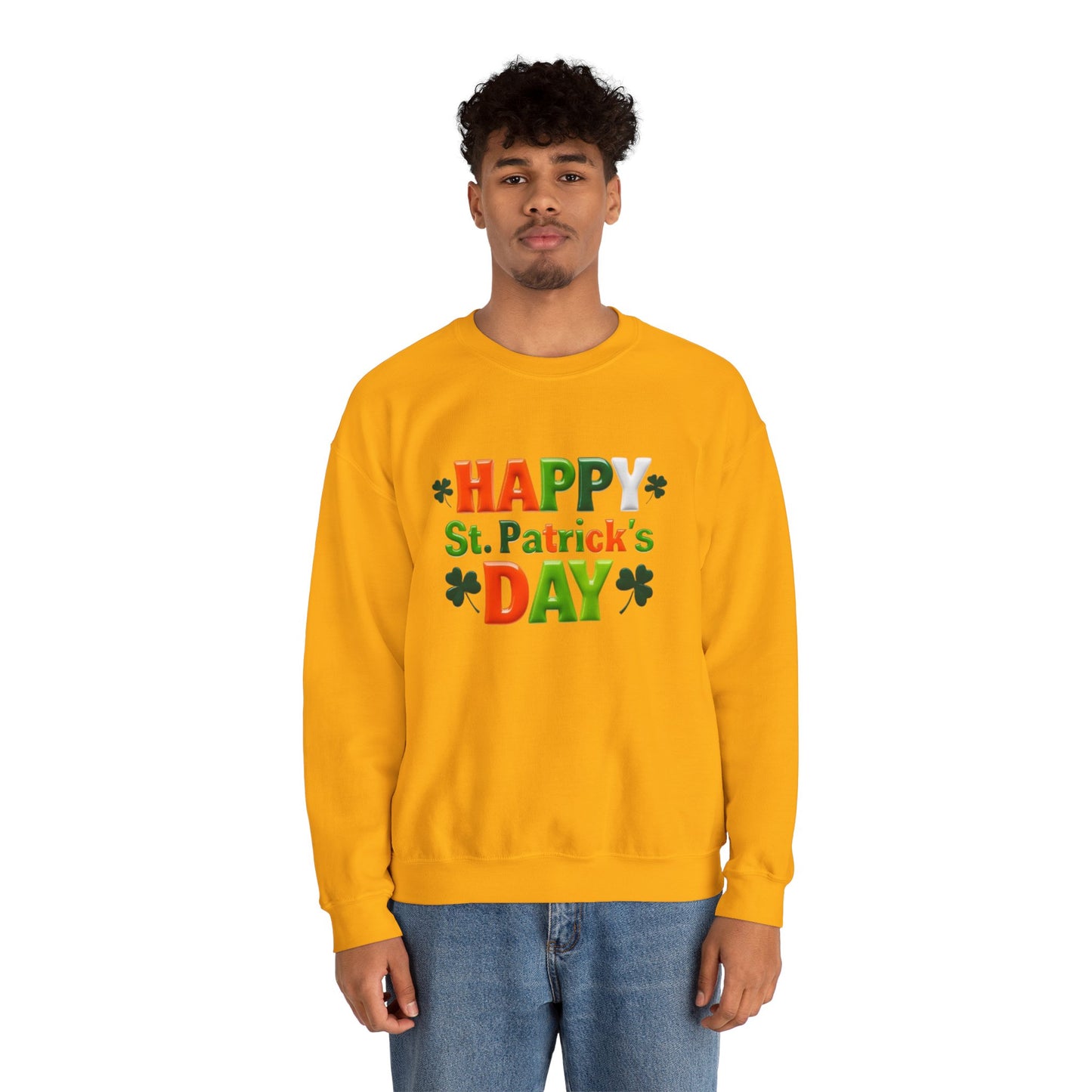 St. Patty Vibes Unisex Heavy Blend™ Crewneck Sweatshirt