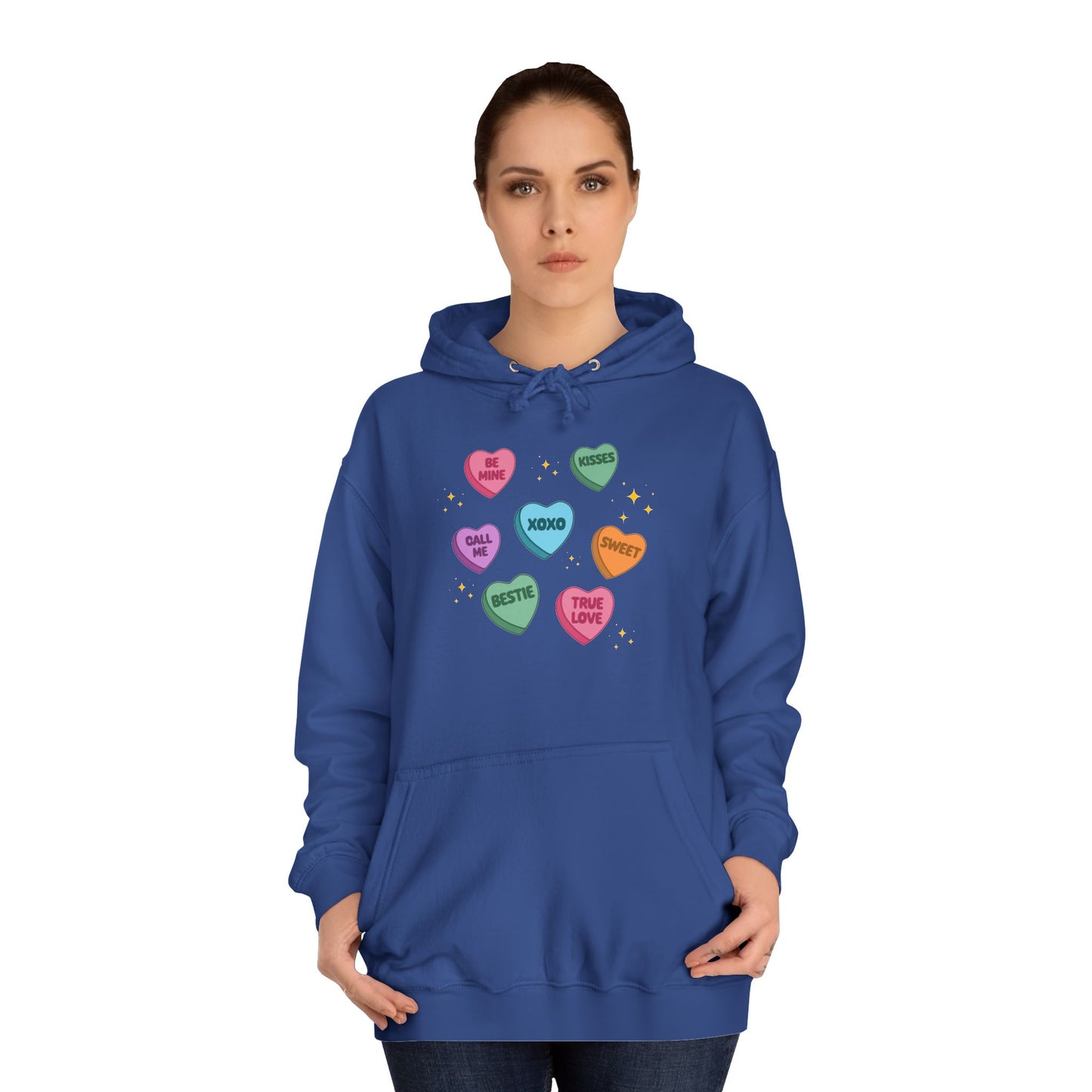 Sweet Conversations Unisex College Hoodie