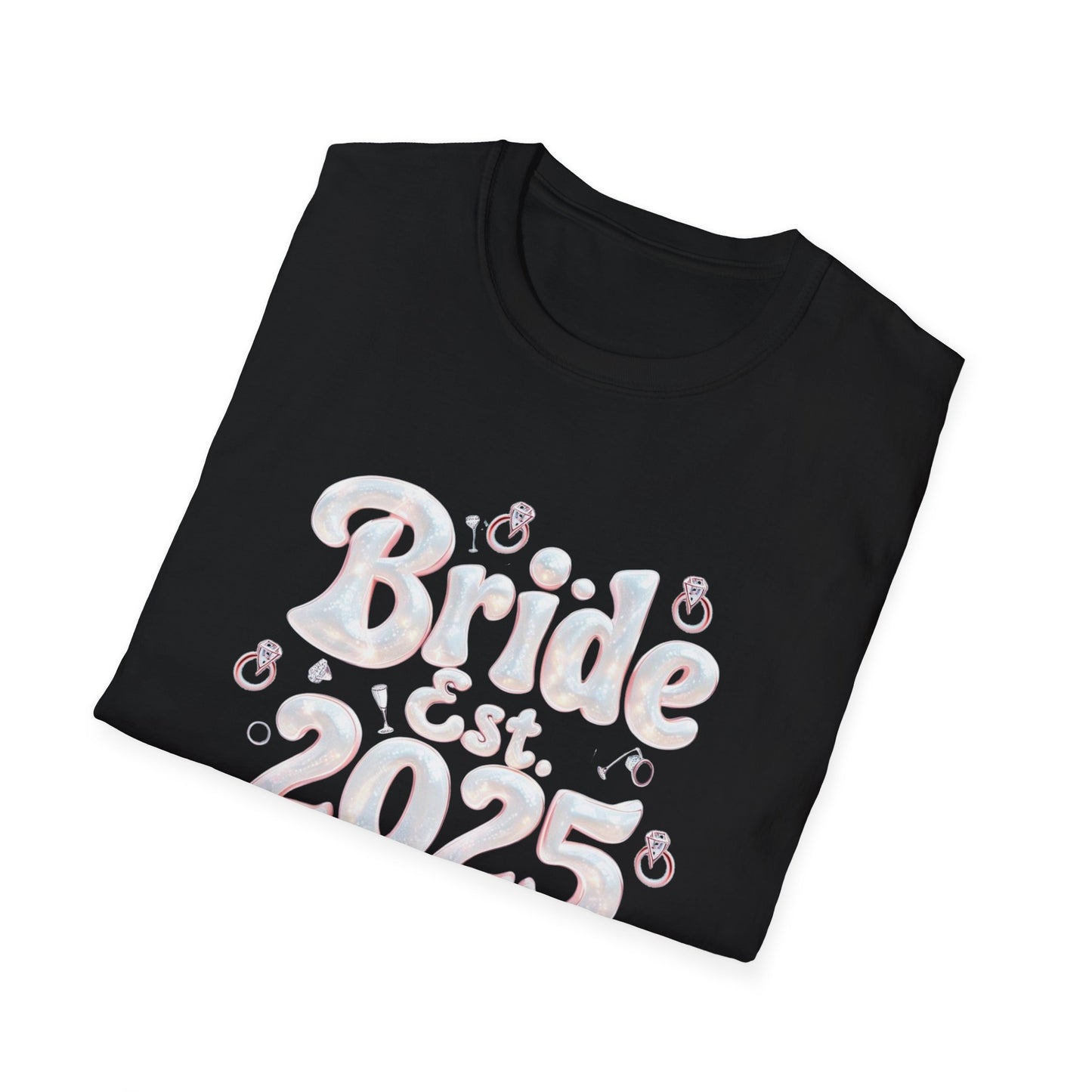 Pearl Cloud - Bride Unisex Softstyle T-Shirt