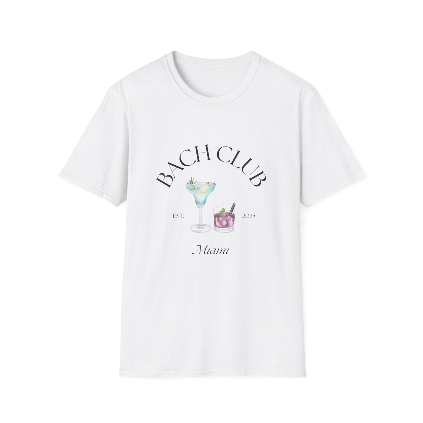 Bach Club Miami Unisex Softstyle T-Shirt