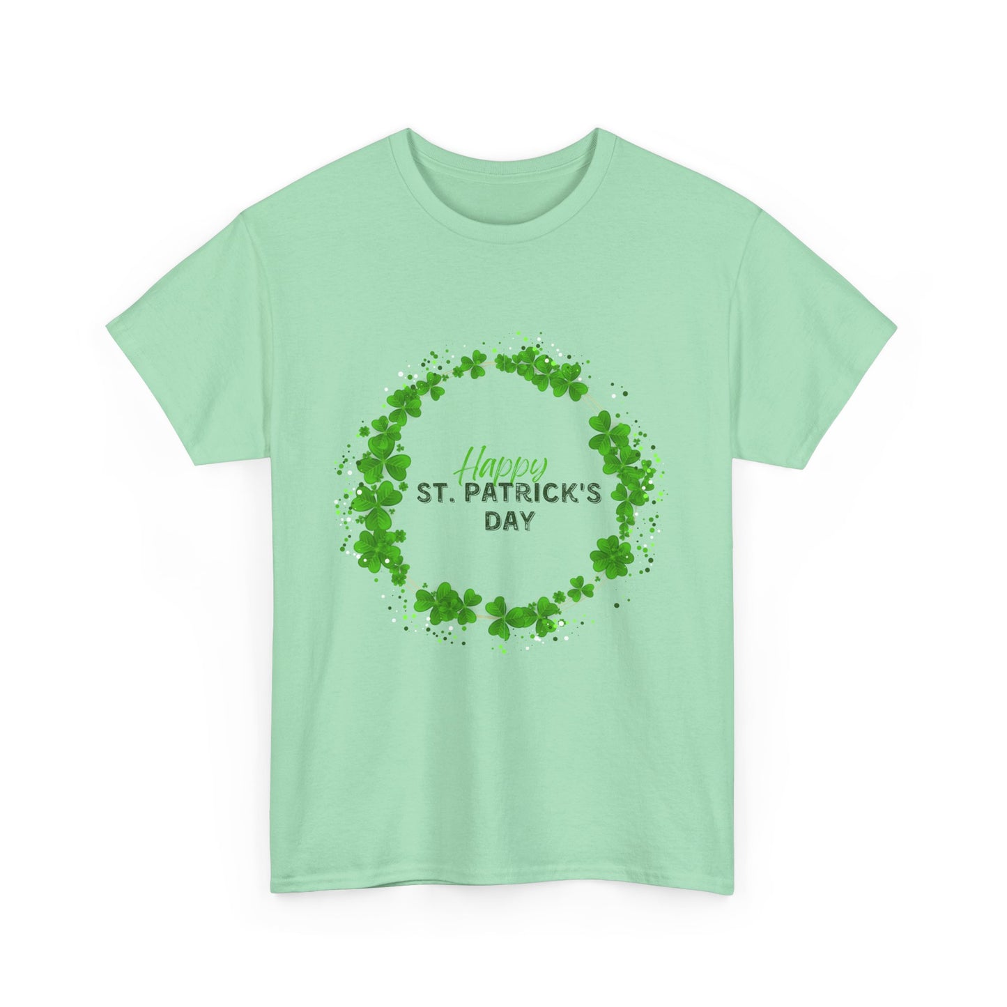 St. Pat's Wreath Unisex Heavy Cotton Tee