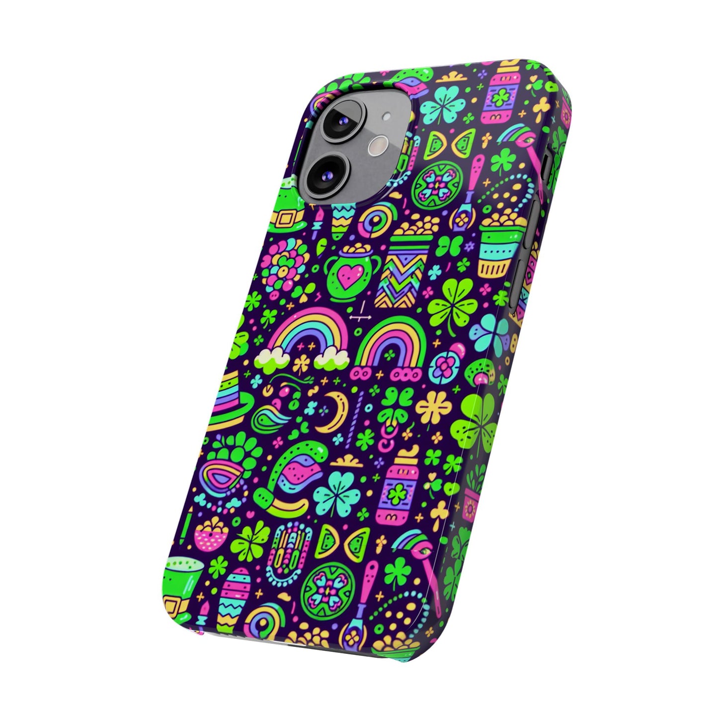 Day-Glo Clover Slim Phone Cases