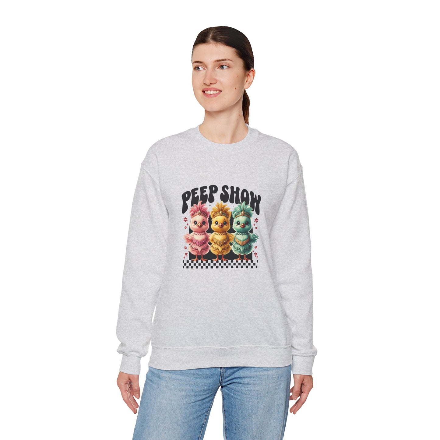 Peep Show Unisex Heavy Blend™ Crewneck Sweatshirt