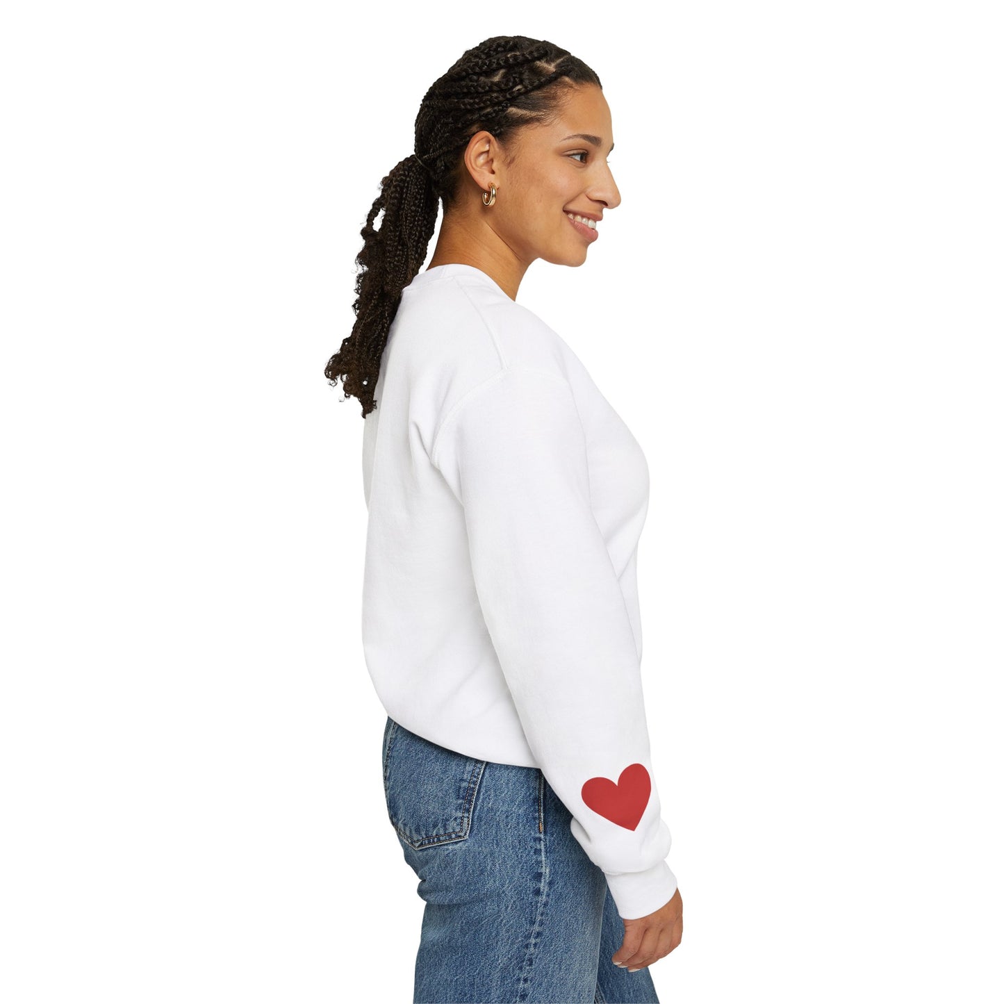 Balloon Dog Heart Unisex Heavy Blend™ Crewneck Sweatshirt