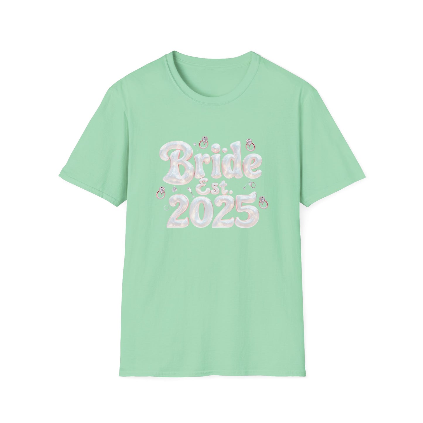 Pearl Cloud - Bride Unisex Softstyle T-Shirt