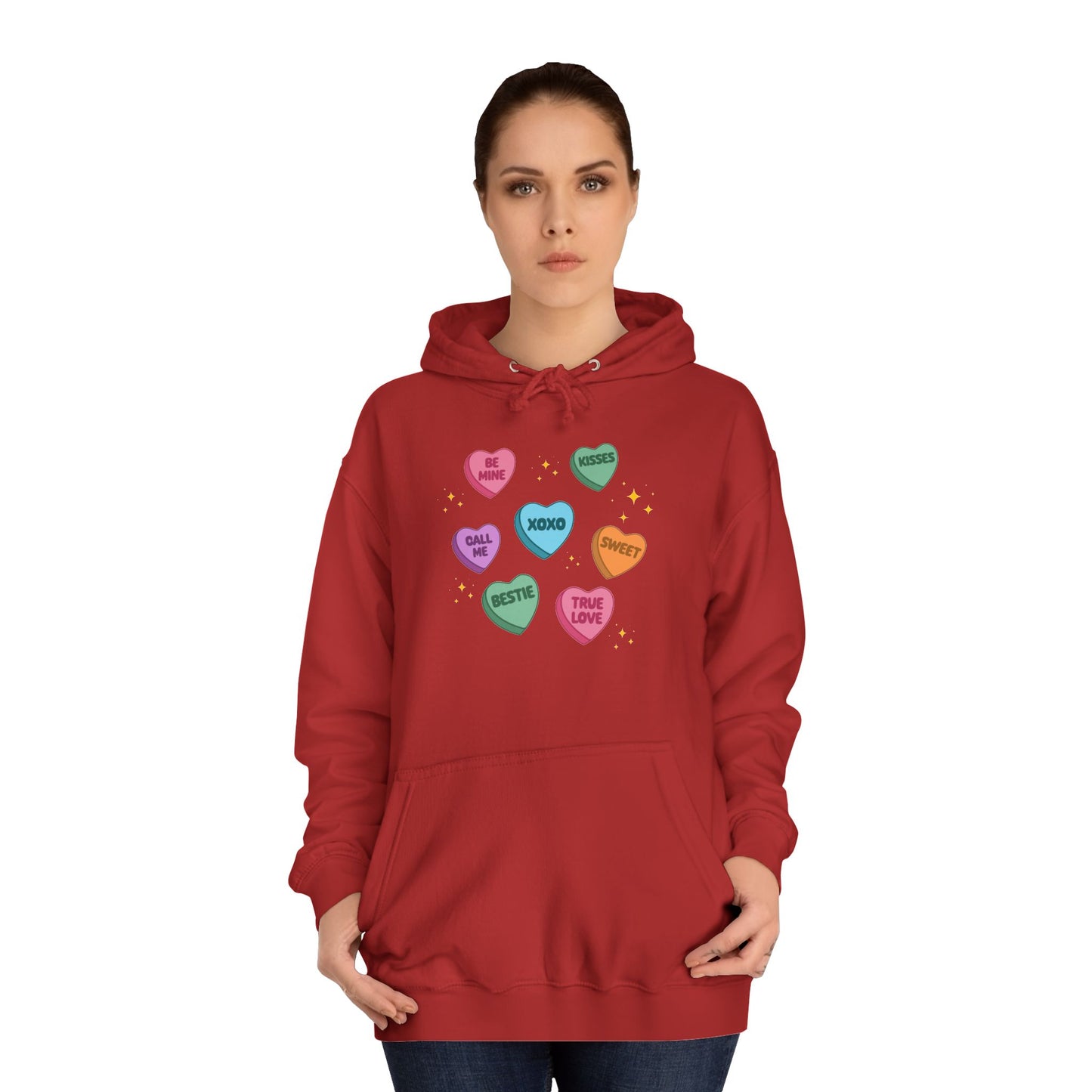 Sweet Conversations Unisex College Hoodie