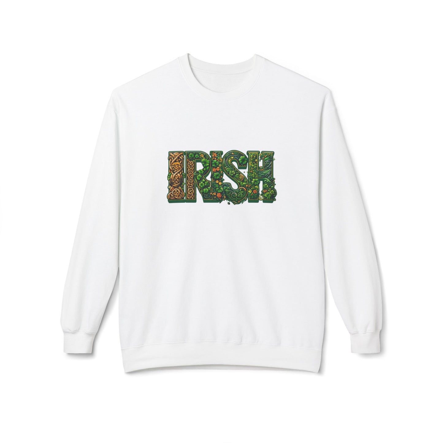 IRISH Unisex Midweight Softstyle Fleece Crewneck Sweatshirt