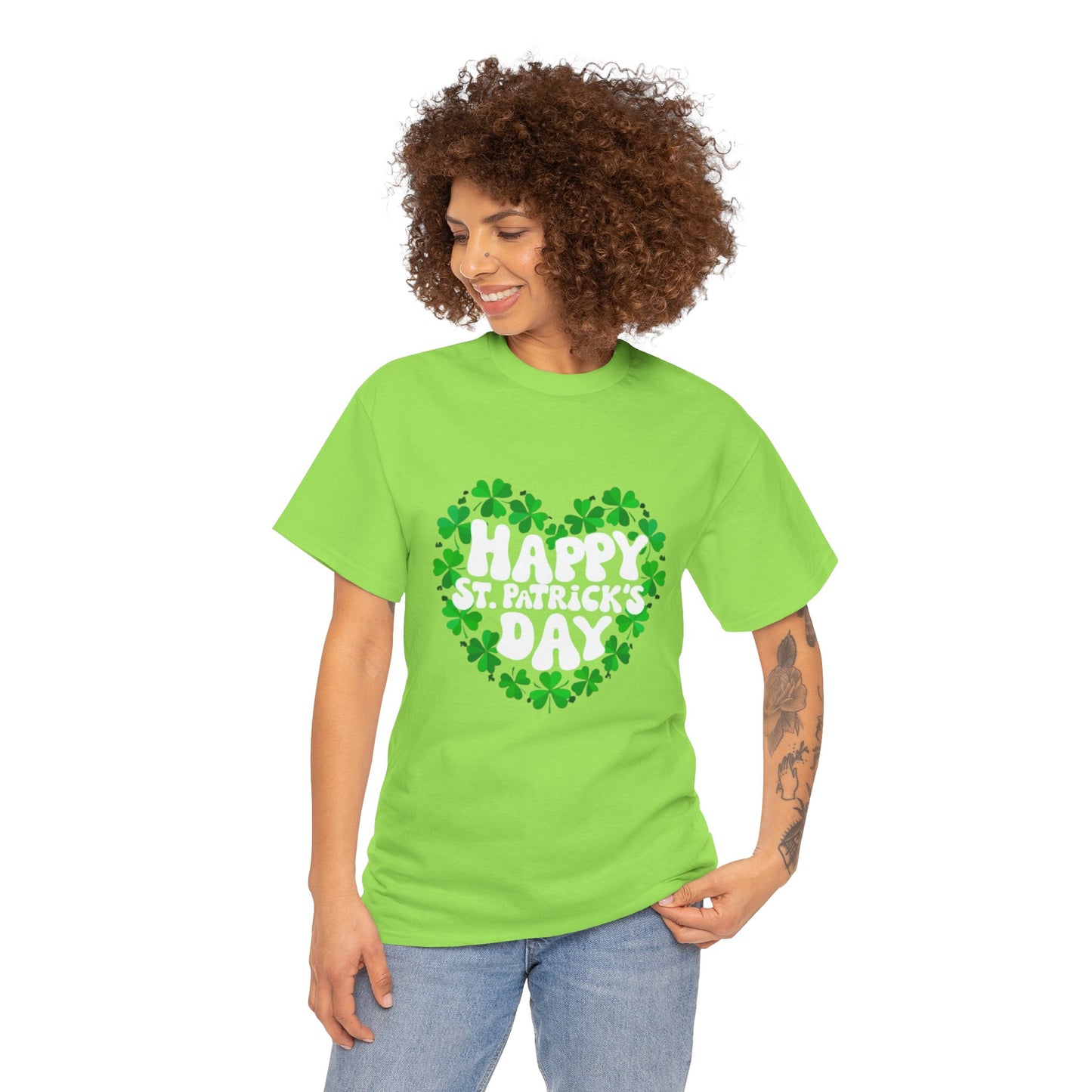 Shamrock Star Unisex Heavy Cotton Tee