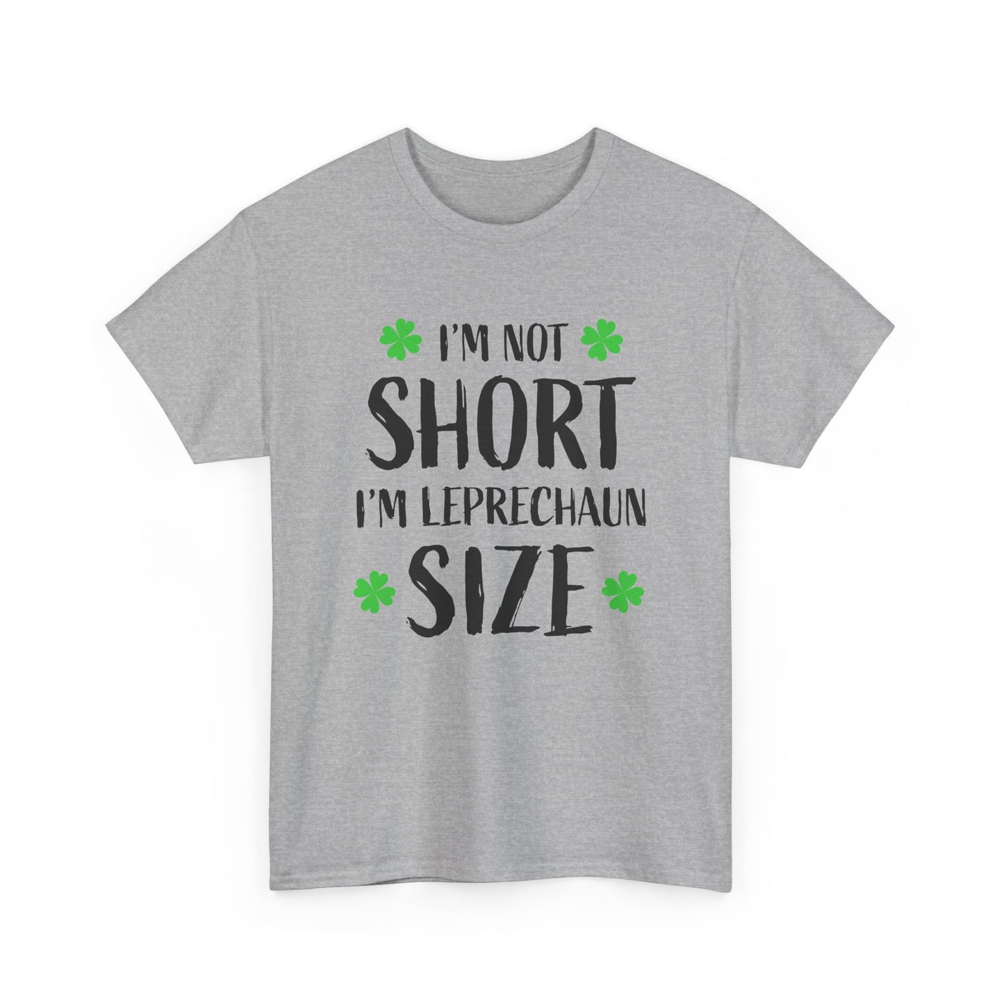 Leprechaun Size Unisex Heavy Cotton Tee