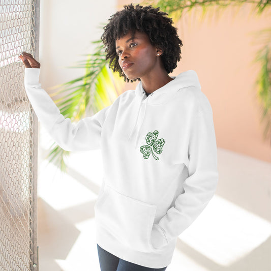 Shamrock Three-Panel Fleece Hoodie