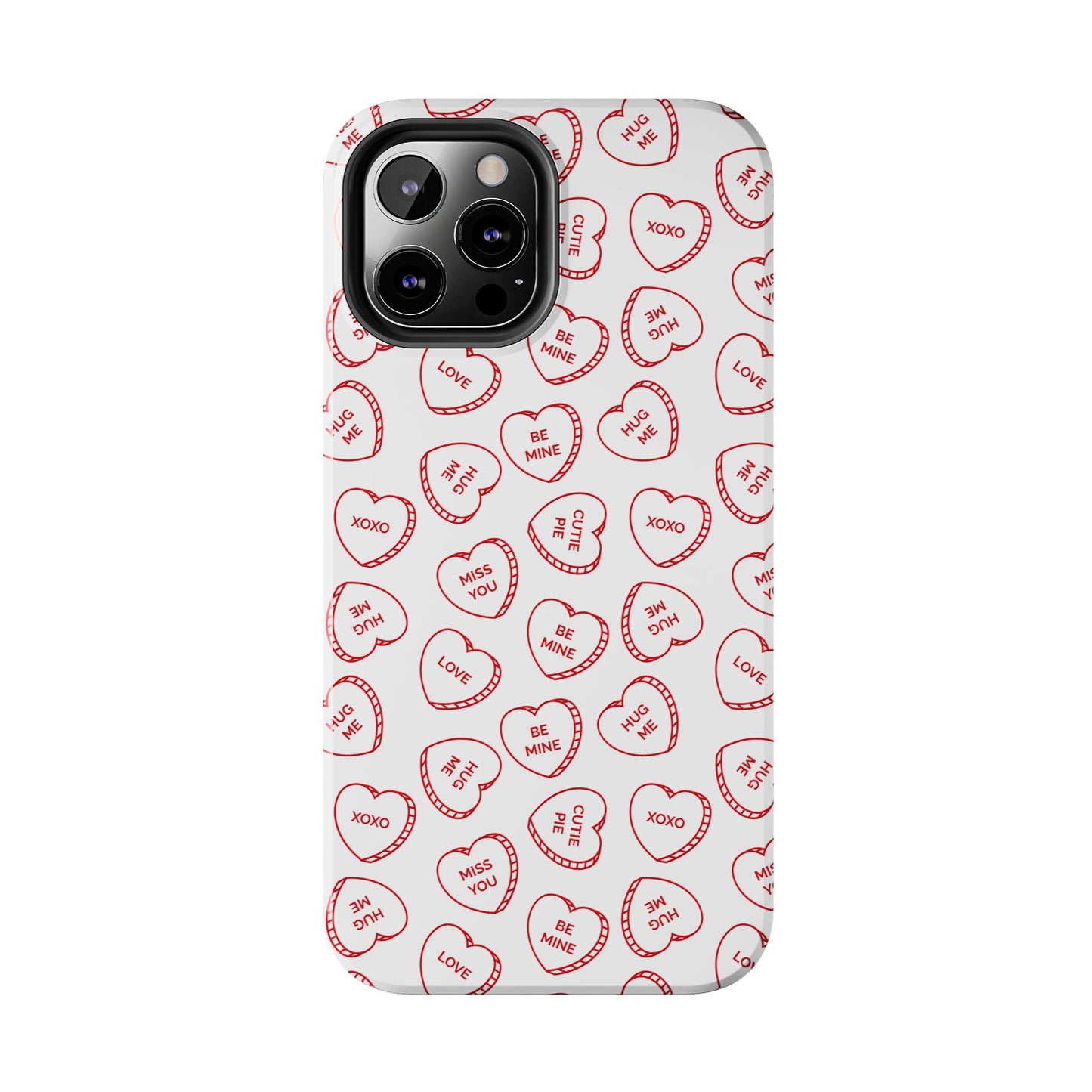 Candy Hearts Tough Phone Cases