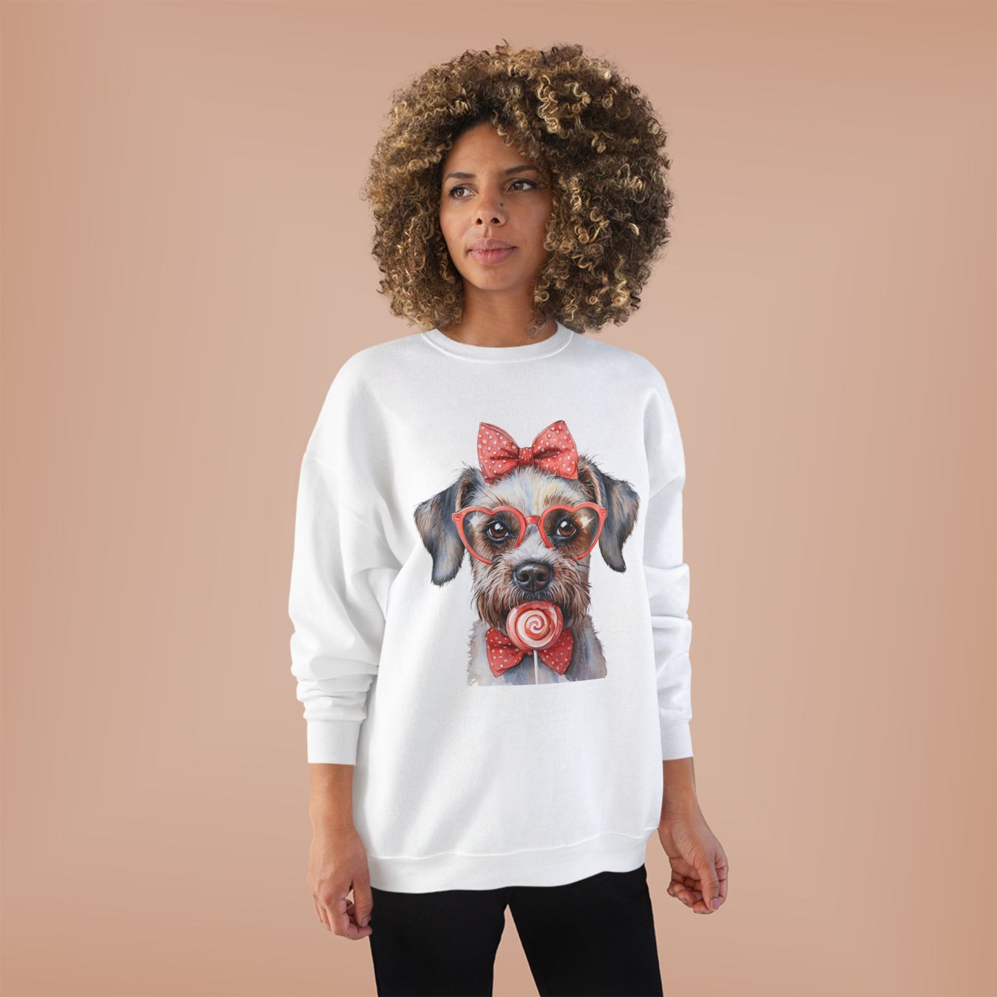 Furever Love Unisex EcoSmart® Crewneck Sweatshirt