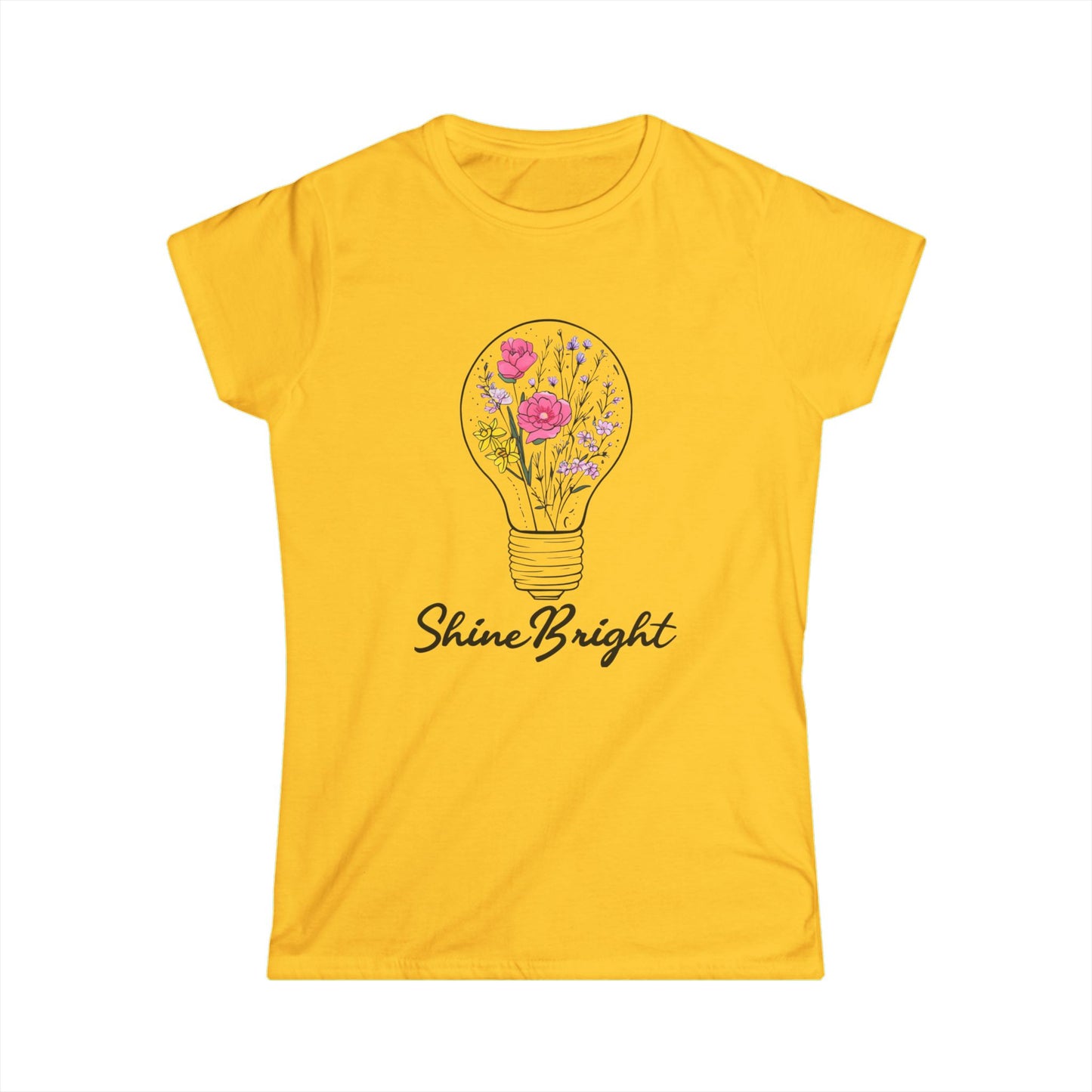 Shine Bright Women's Softstyle Tee