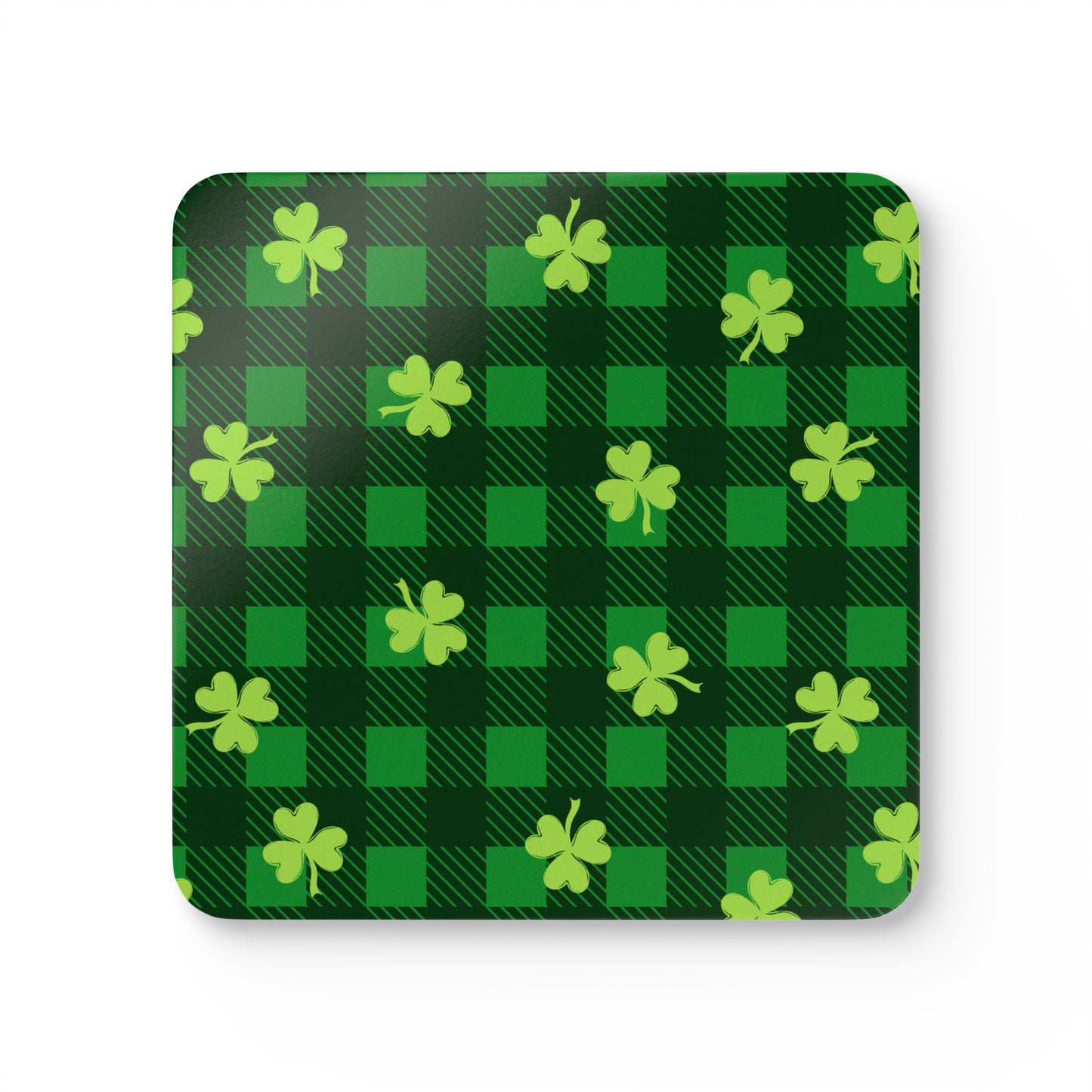 Shamrock Corkwood Coaster Set