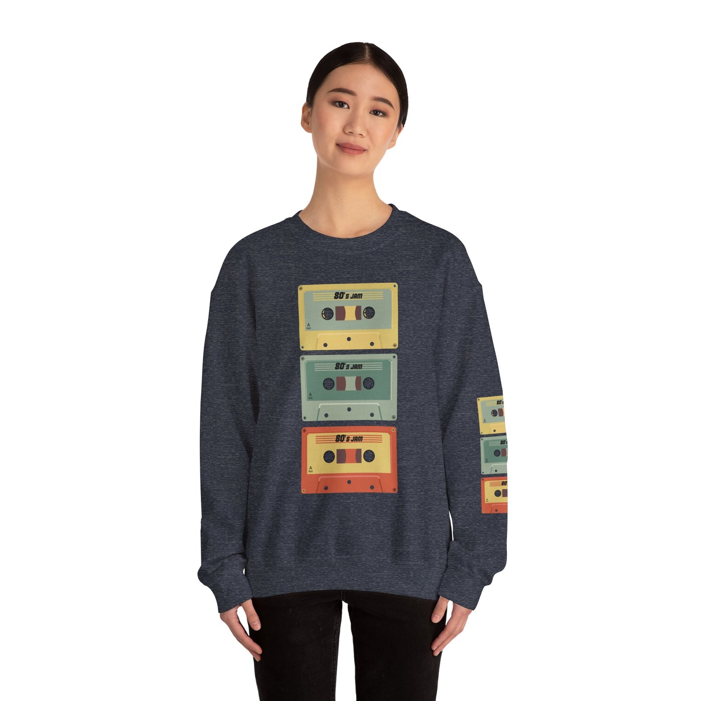 Cassette Tape Unisex Heavy Blend™ Crewneck Sweatshirt