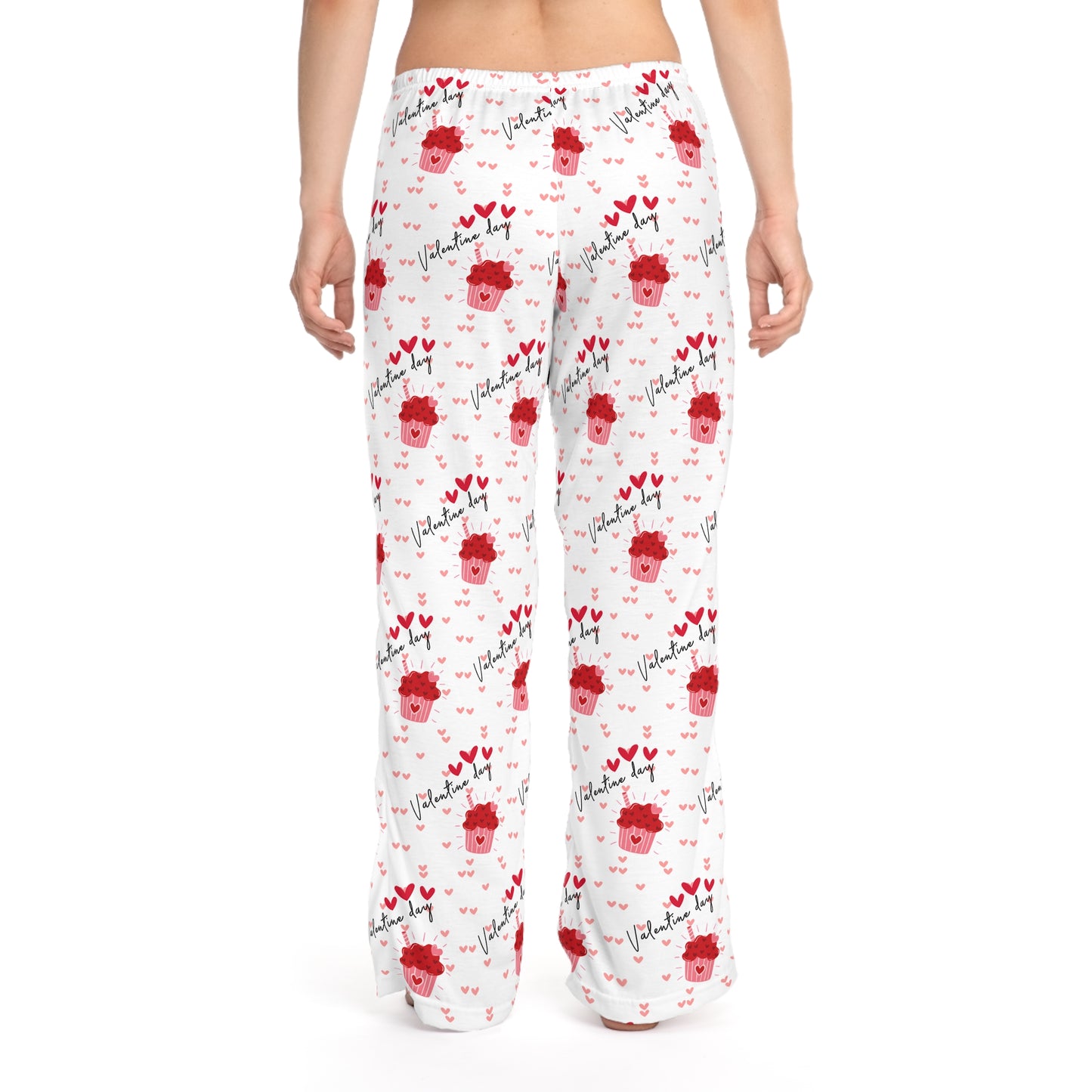 Valentine's Day Sweets Women's Pajama Pants (AOP)