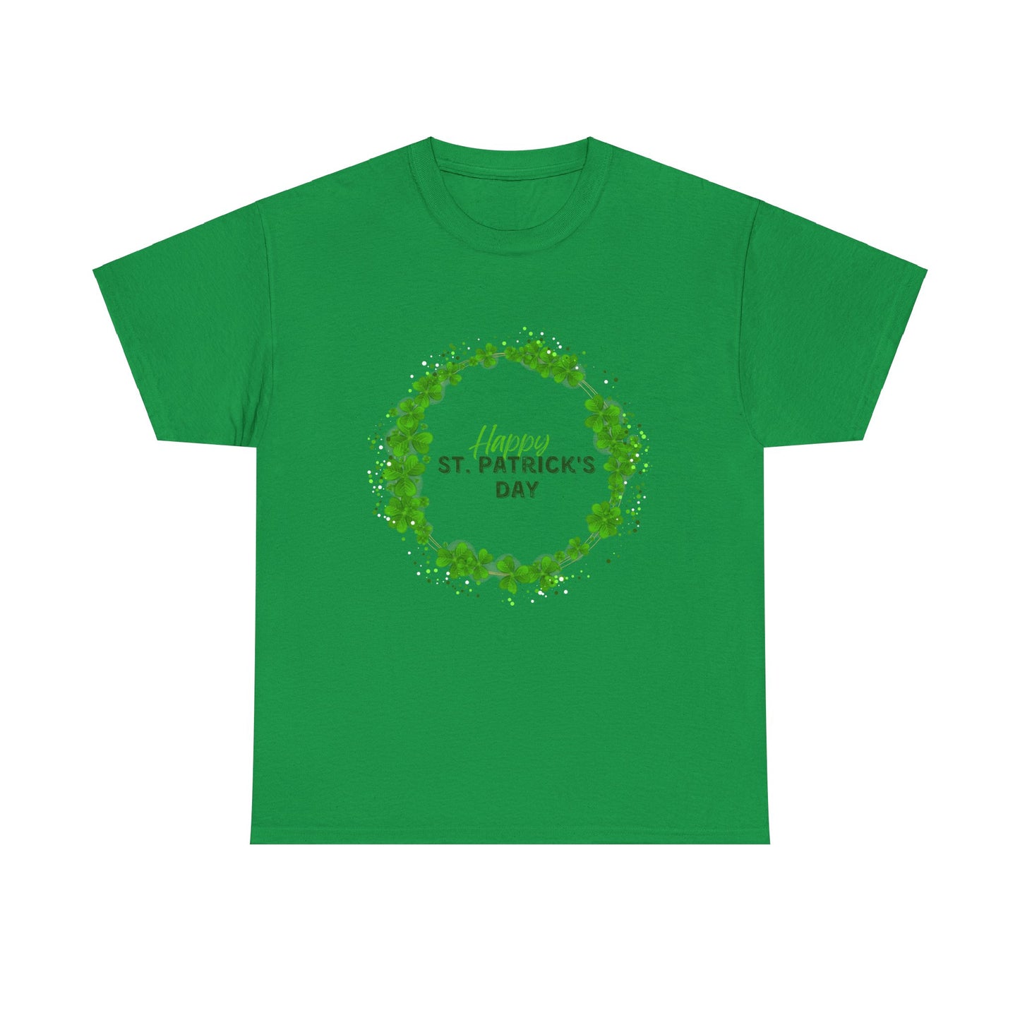 St. Pat's Wreath Unisex Heavy Cotton Tee