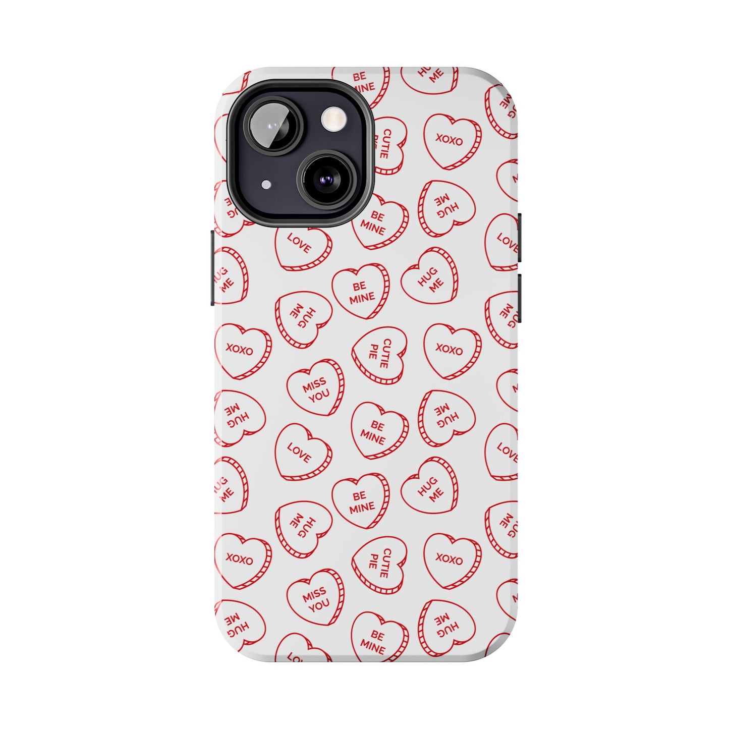 Candy Hearts Tough Phone Cases