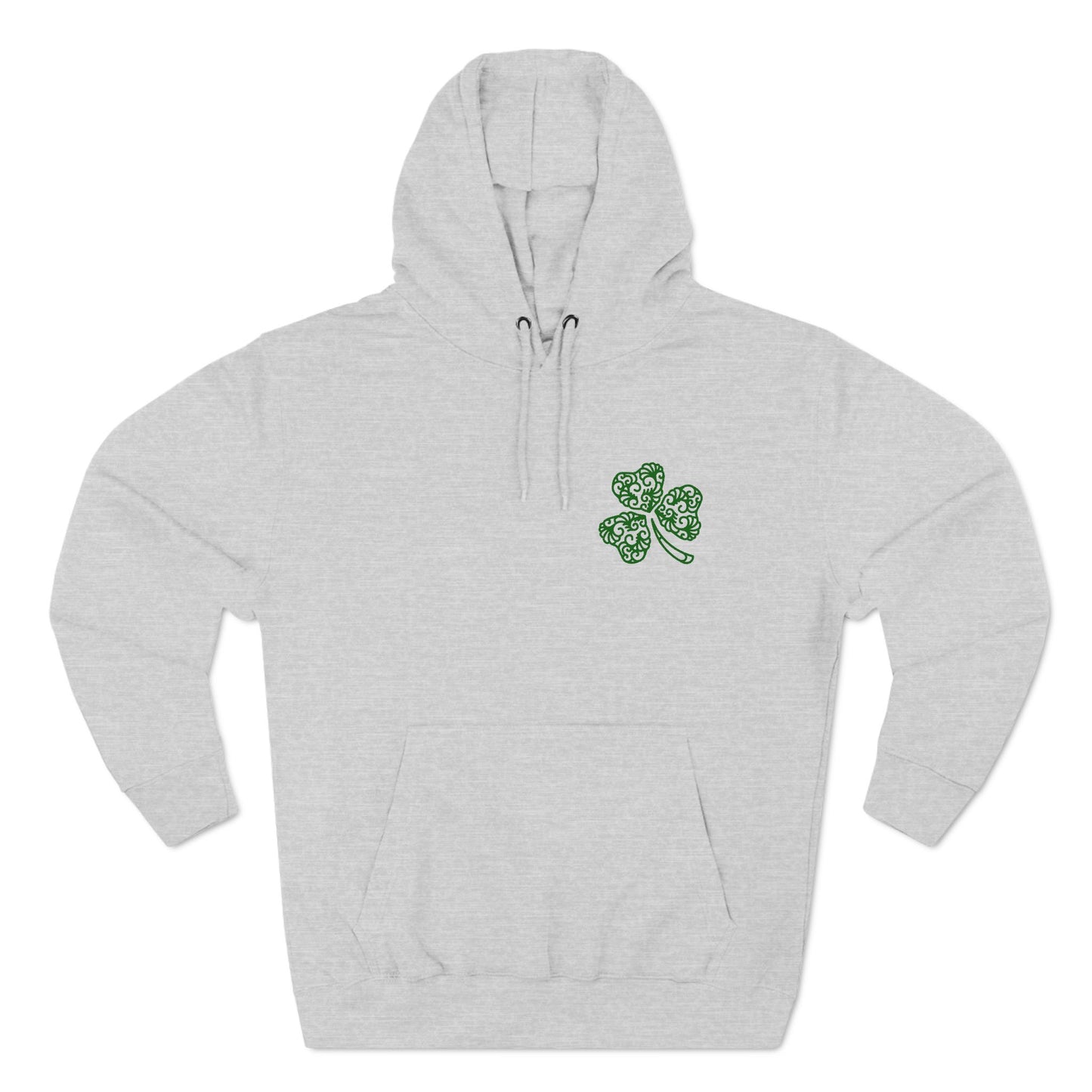 Shamrock Three-Panel Fleece Hoodie