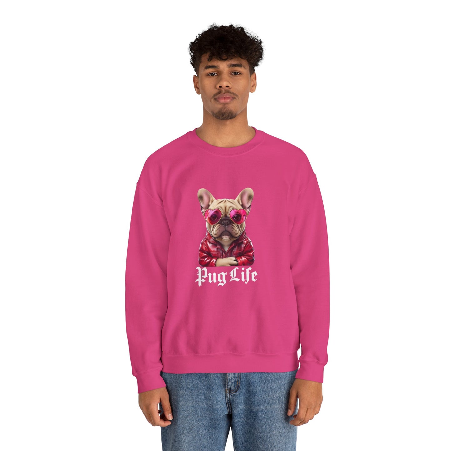 Pug Life Unisex Heavy Blend™ Crewneck Sweatshirt