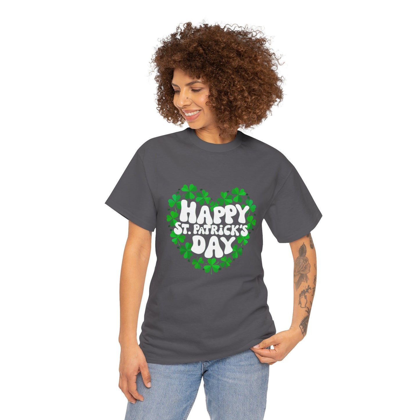 Shamrock Star Unisex Heavy Cotton Tee