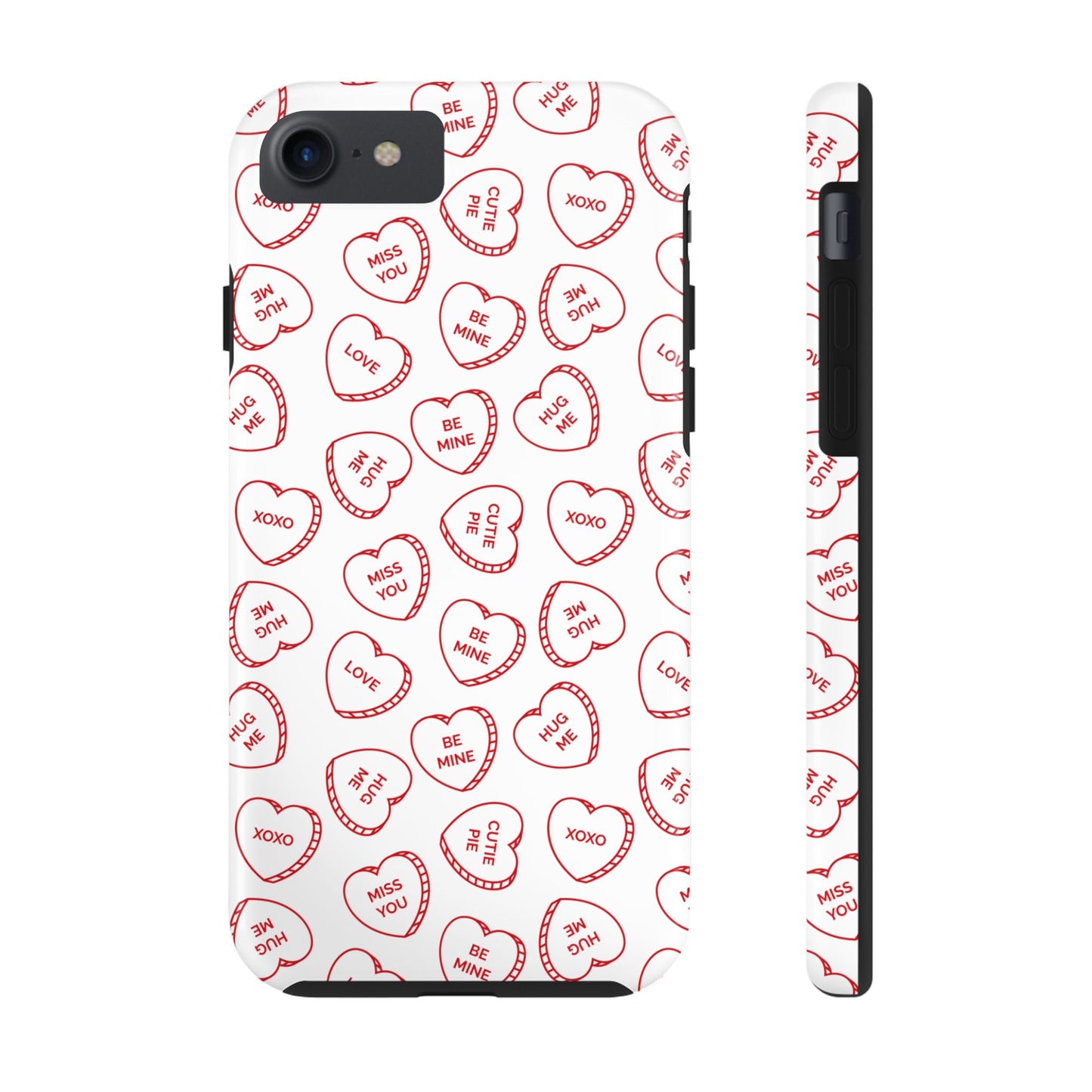 Candy Hearts Tough Phone Cases