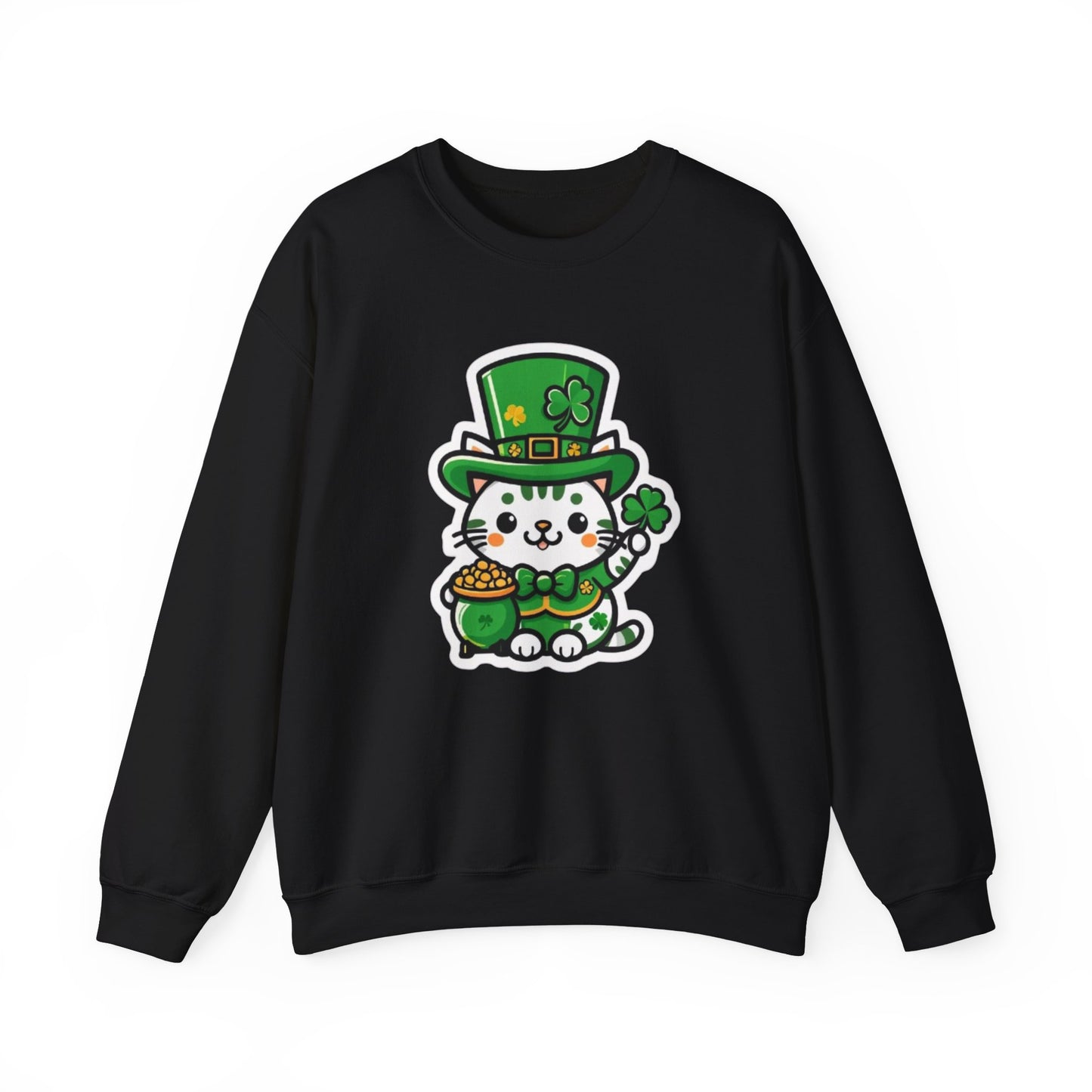 Clover Kitty Unisex Heavy Blend™ Crewneck Sweatshirt