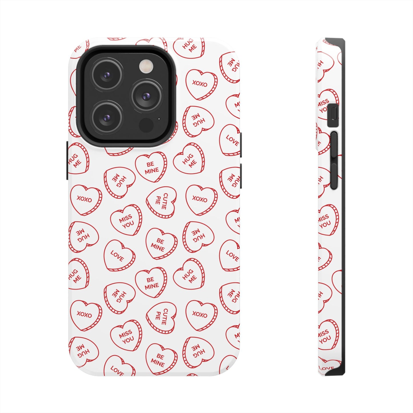 Candy Hearts Tough Phone Cases