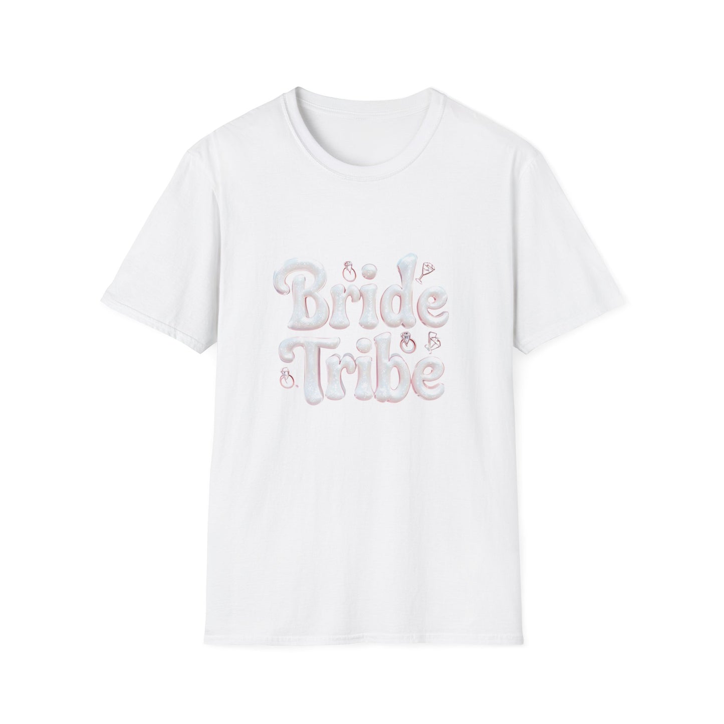 Pearl Cloud - Bride Tribe Unisex Softstyle T-Shirt