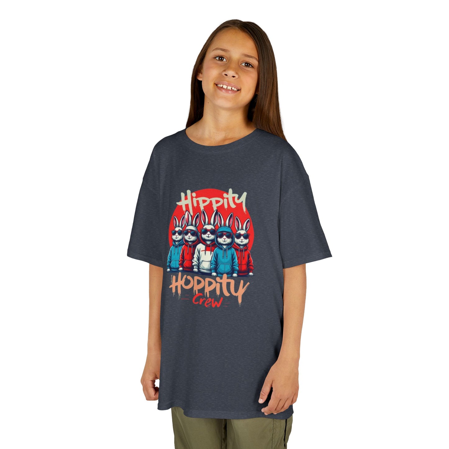 Hippity Hoppity Crew Kids Heavy Cotton™ Tee