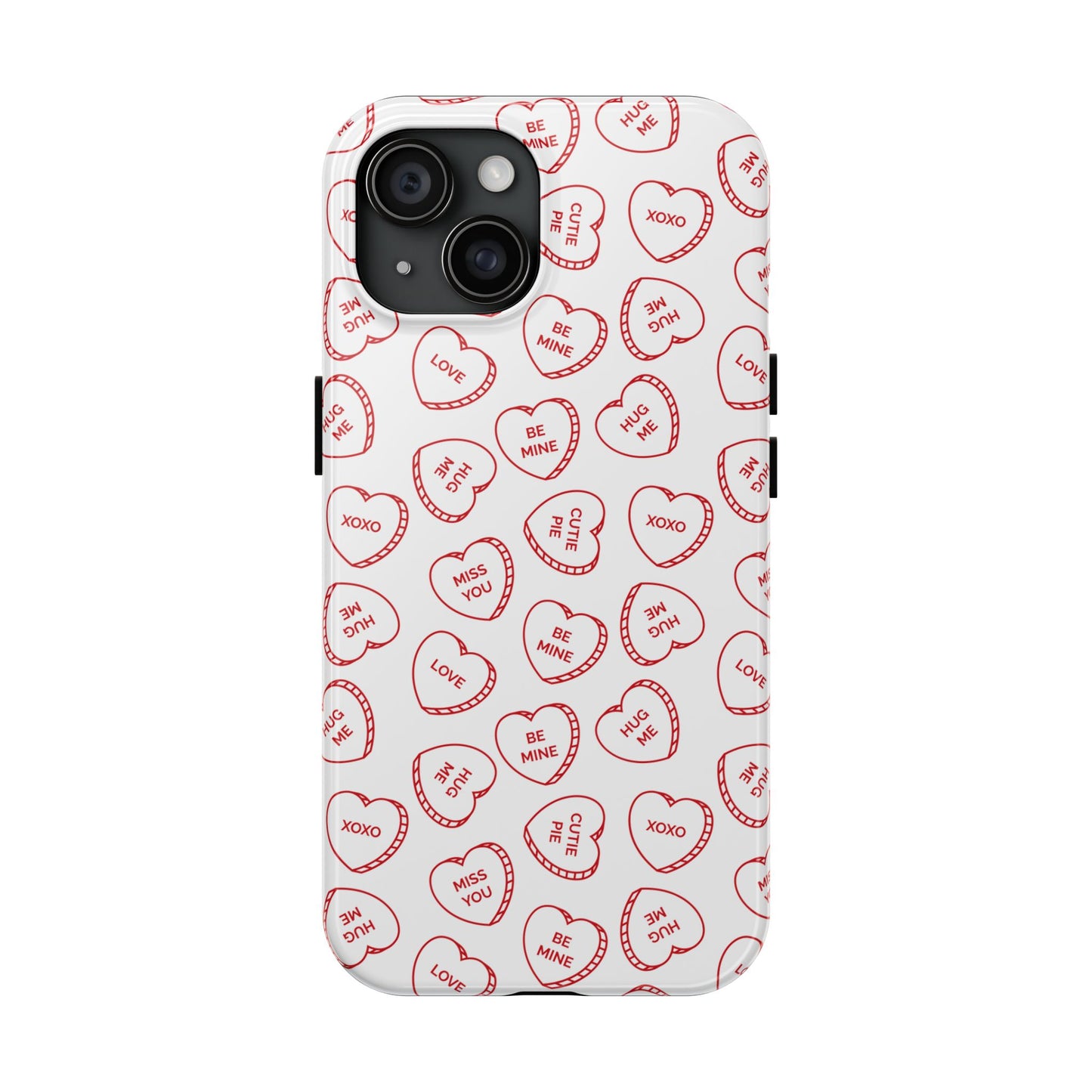 Candy Hearts Tough Phone Cases