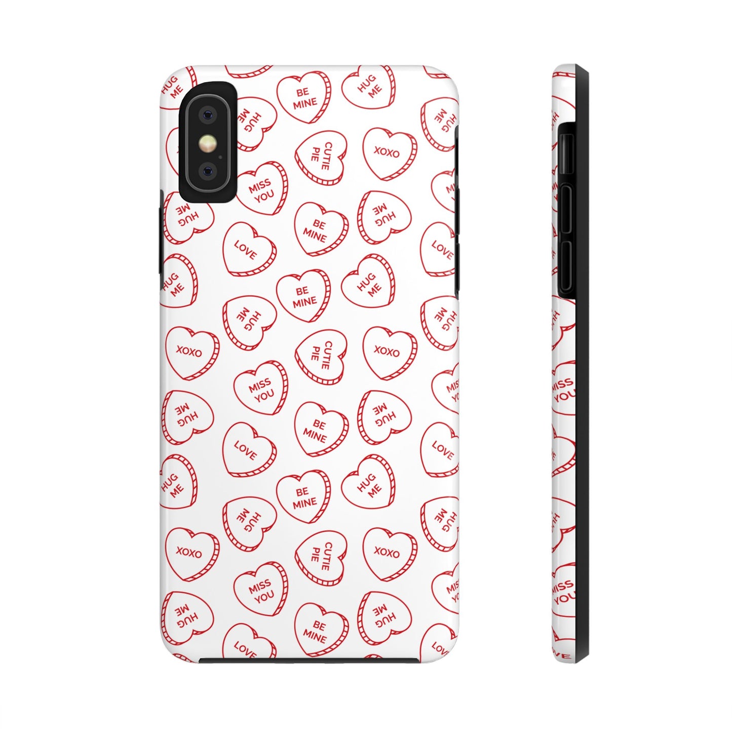 Candy Hearts Tough Phone Cases