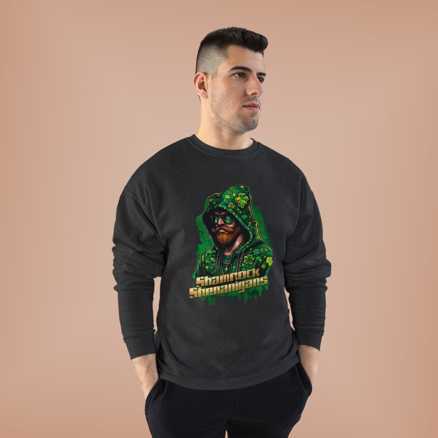 Shamrock Shenanigans Unisex EcoSmart® Crewneck Sweatshirt