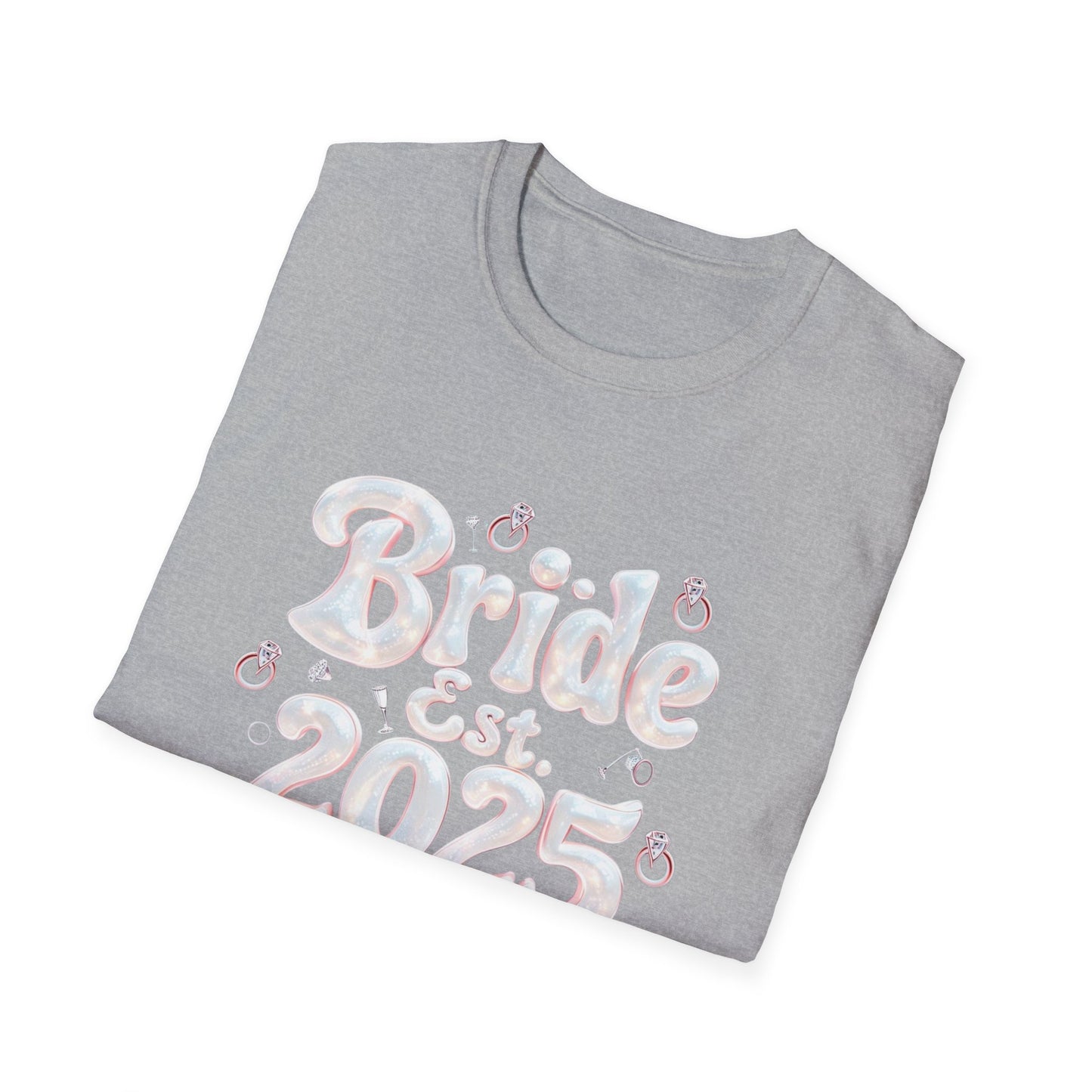 Pearl Cloud - Bride Unisex Softstyle T-Shirt