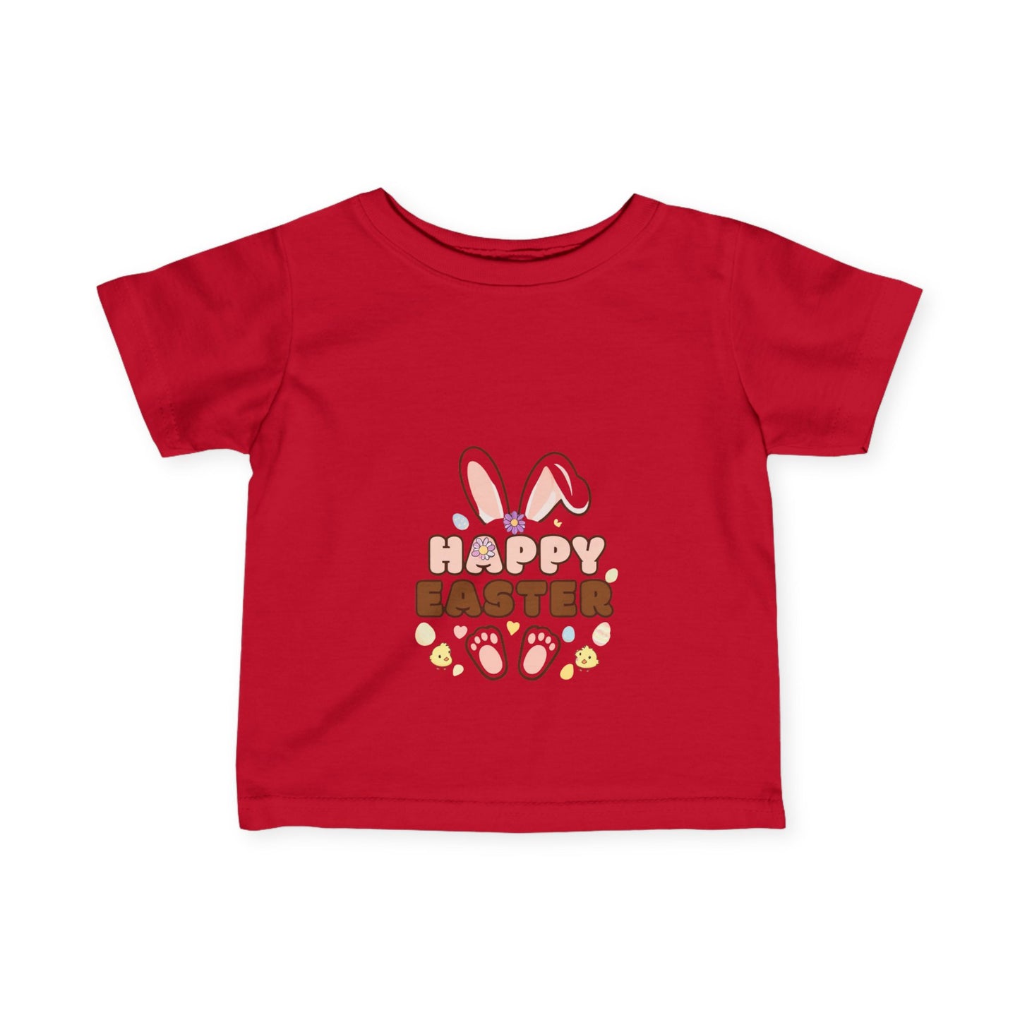 Happy Easter Infant Fine Jersey Tee