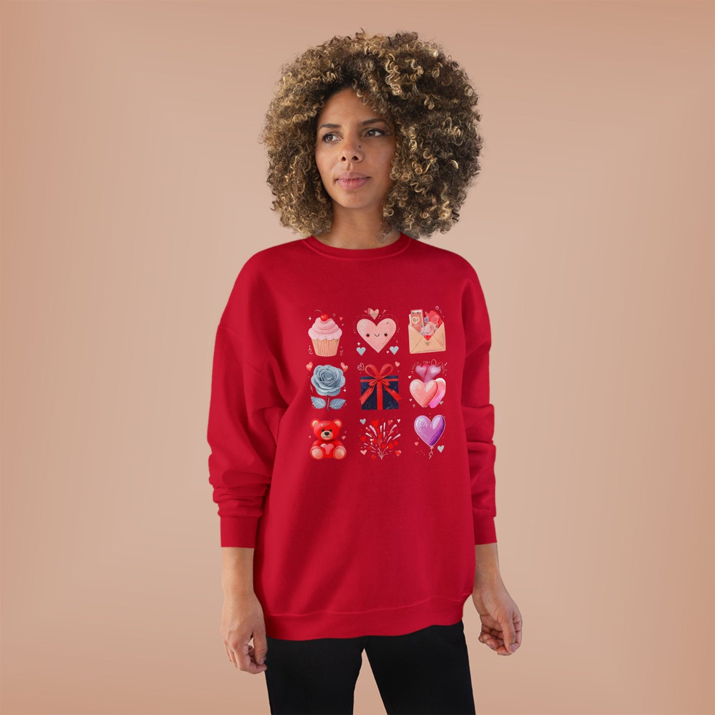 Valentine's Party Unisex EcoSmart® Crewneck Sweatshirt