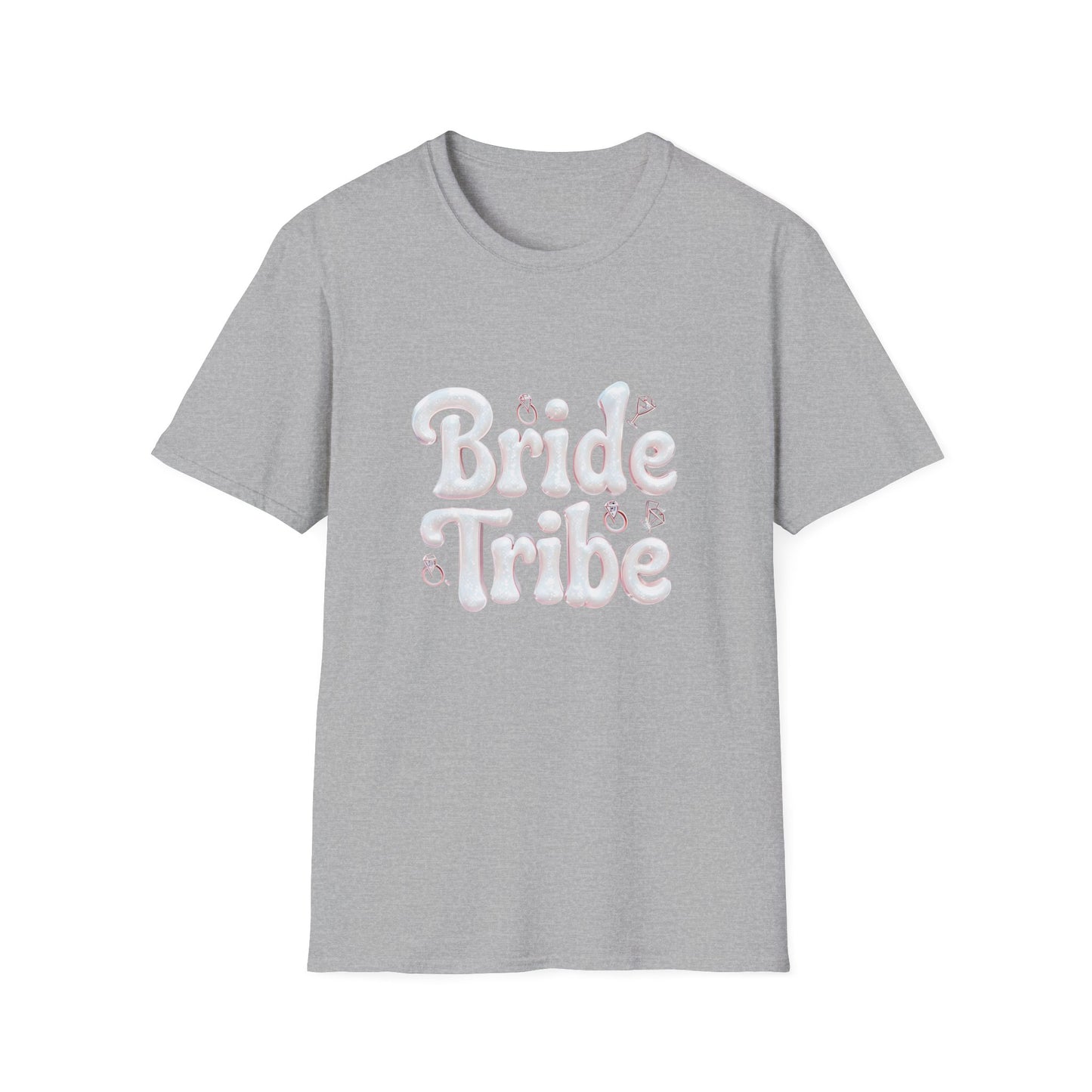 Pearl Cloud - Bride Tribe Unisex Softstyle T-Shirt