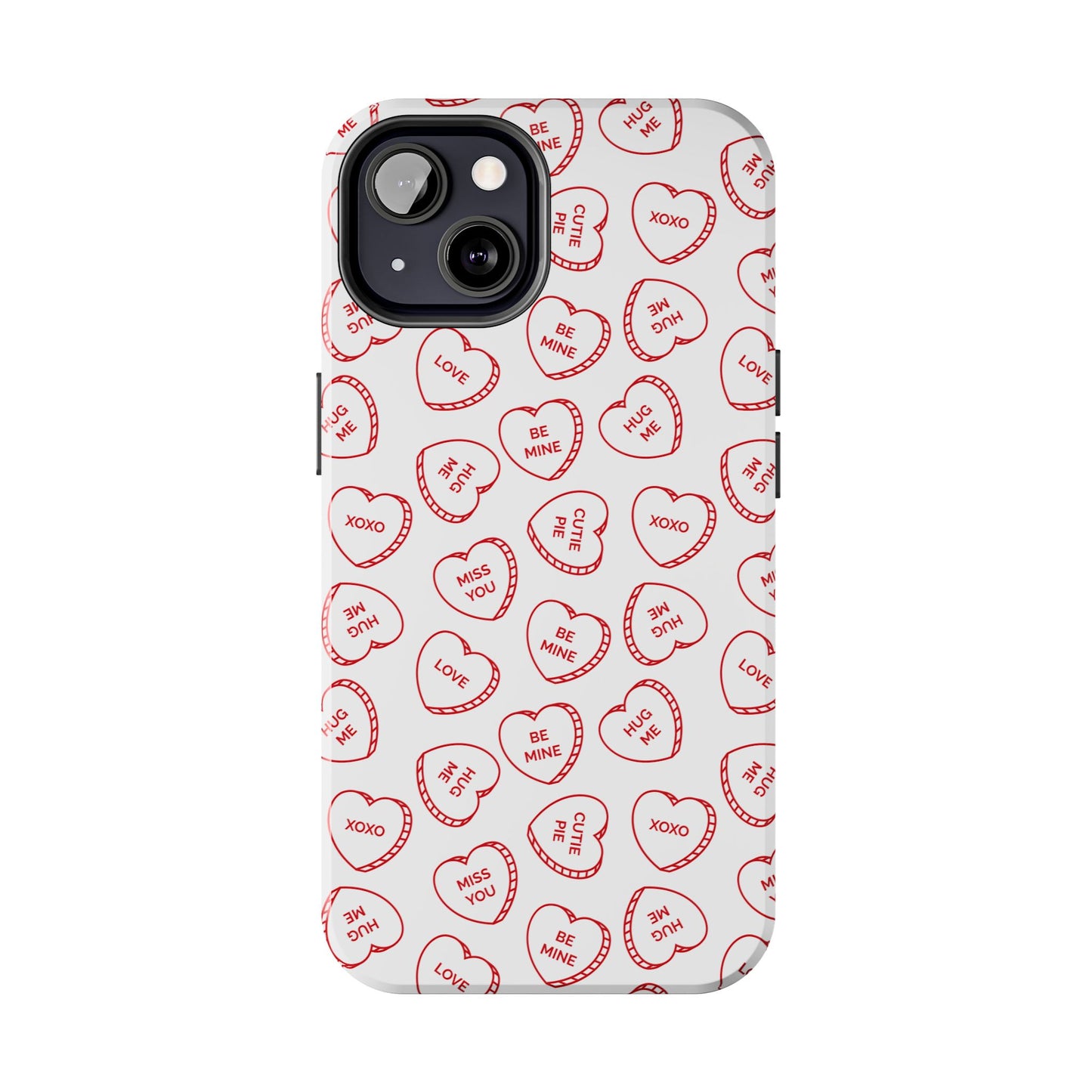 Candy Hearts Tough Phone Cases