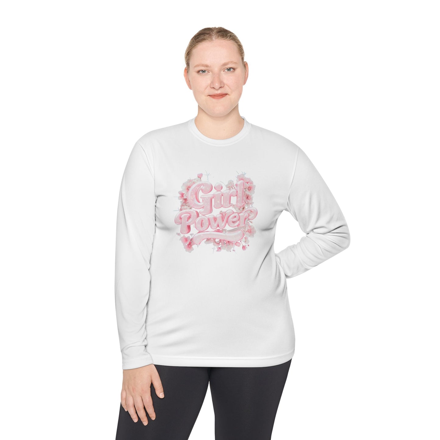 Girl Power Unisex Lightweight Long Sleeve Tee