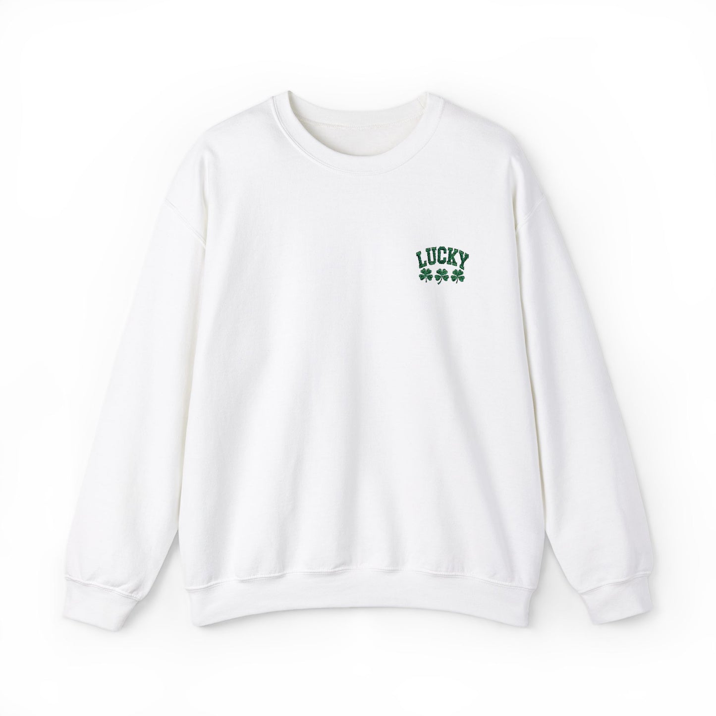 Lucky (embroidered) Unisex Heavy Blend™ Crewneck Sweatshirt