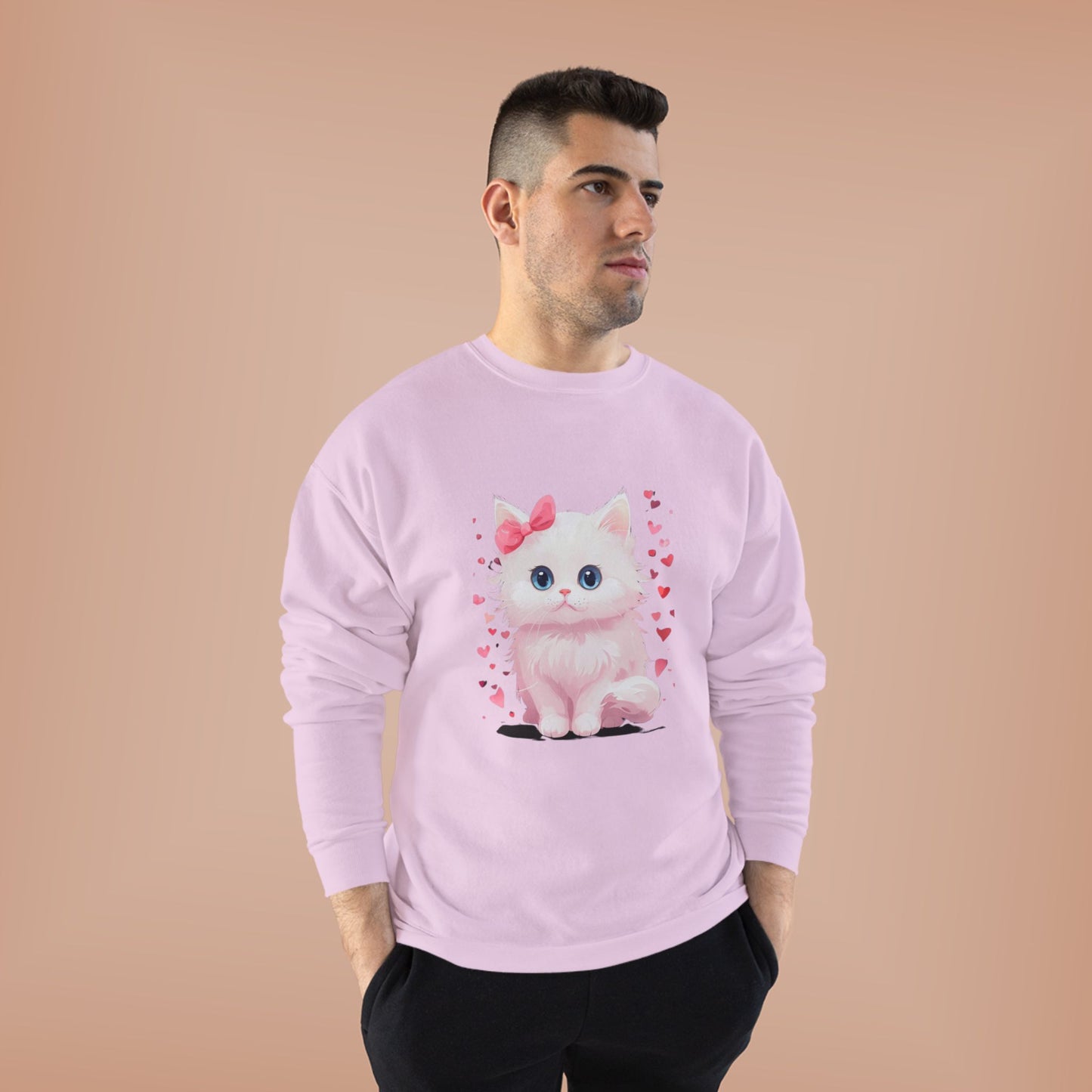 Purr-fect Unisex EcoSmart® Crewneck Sweatshirt