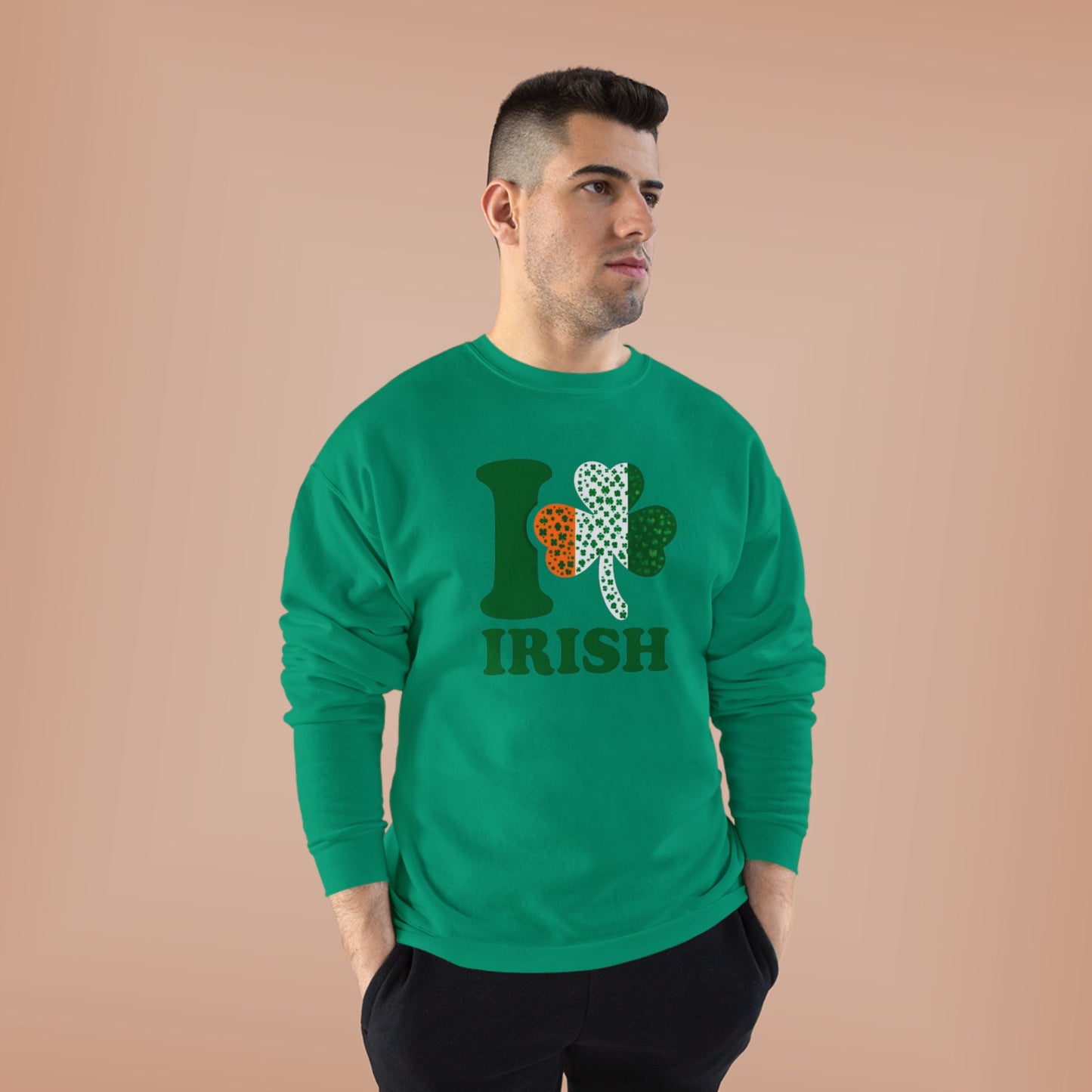 Irish Pride Unisex EcoSmart® Crewneck Sweatshirt